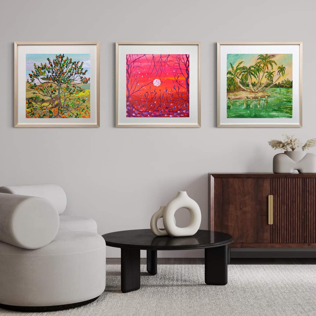 Tropical Island Painting