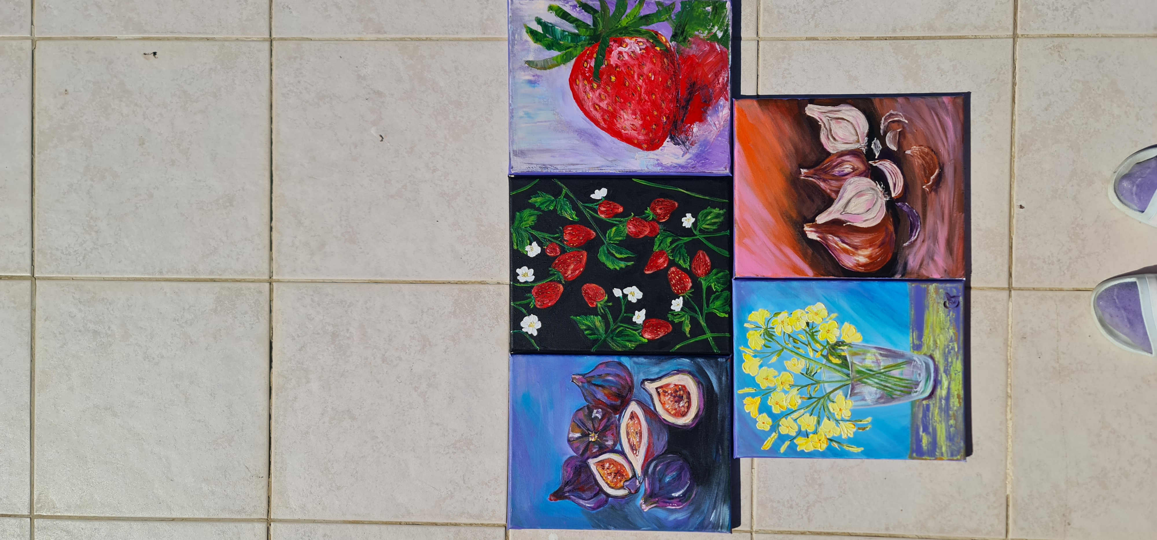 Strawberry Painting