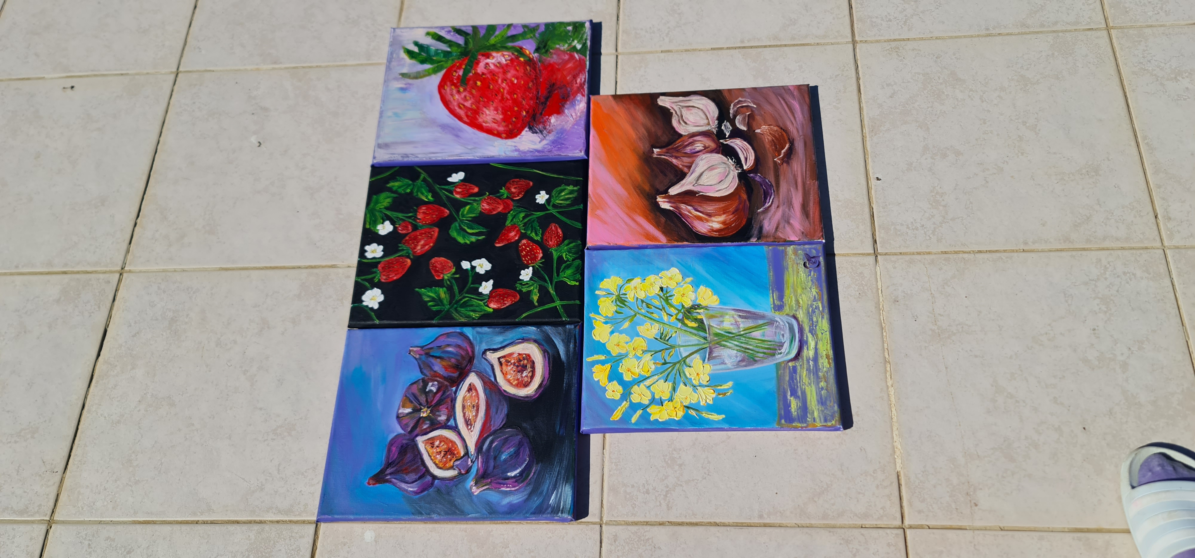 Strawberry Painting