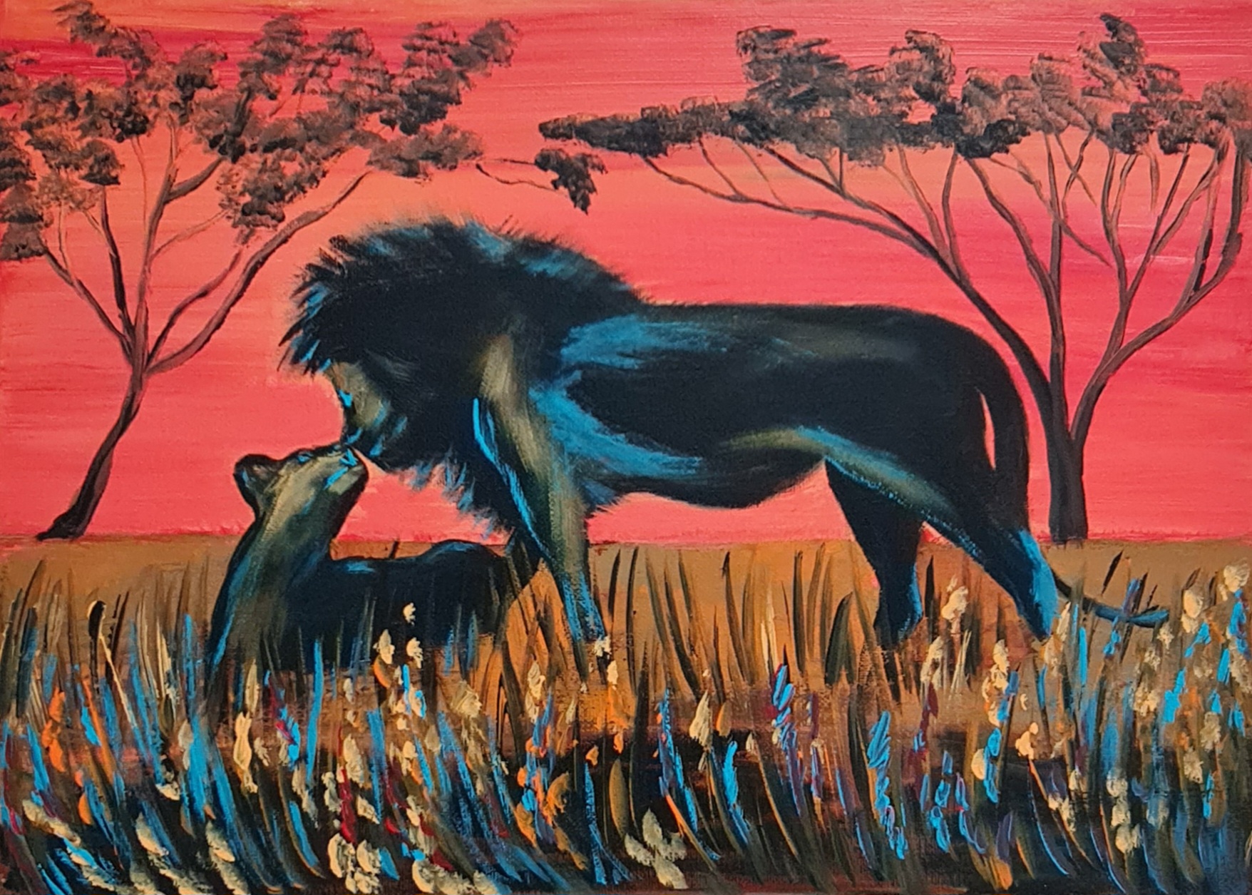 "Bessame me mucho " lions couple