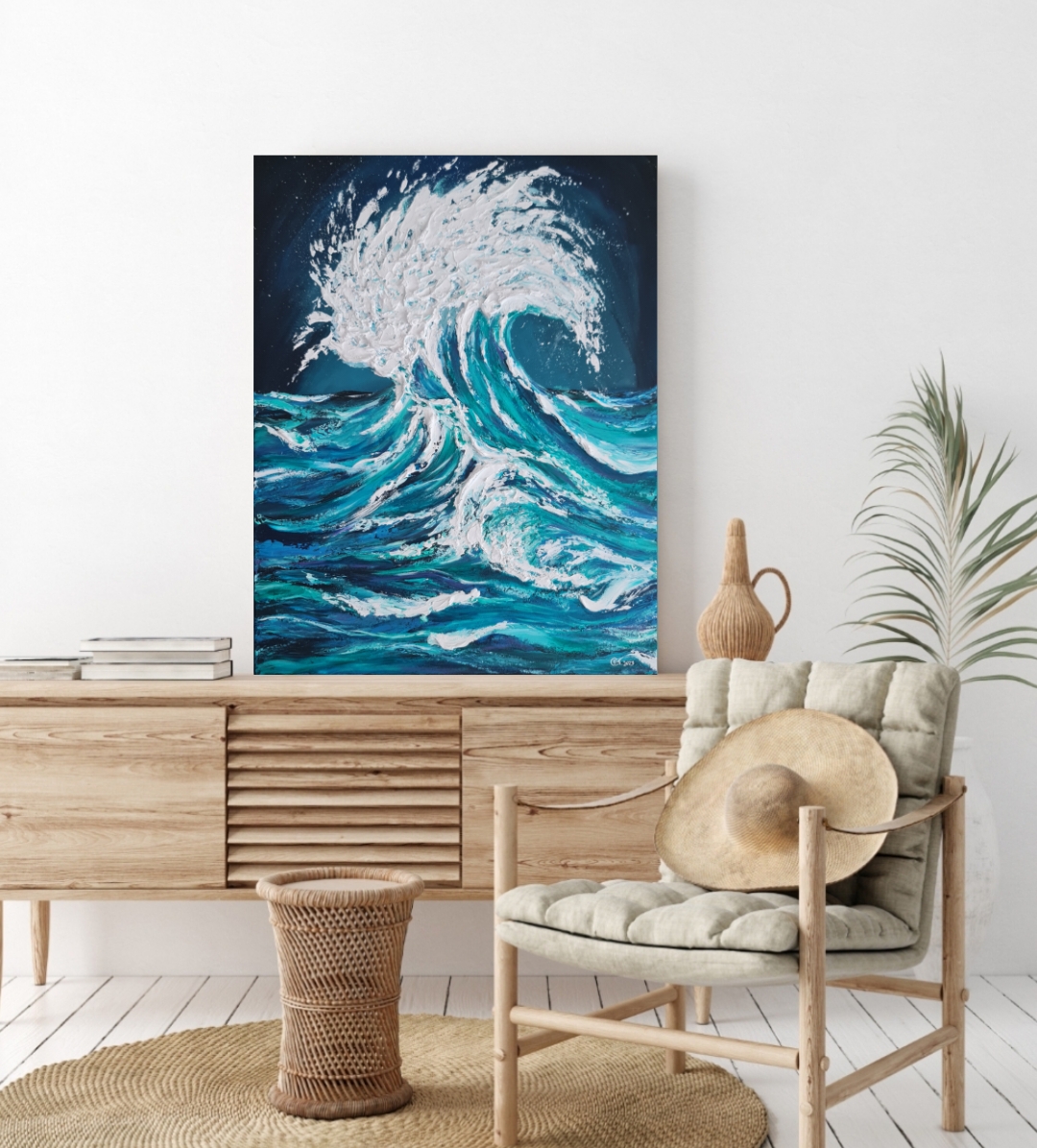 Ocean Wave Painting