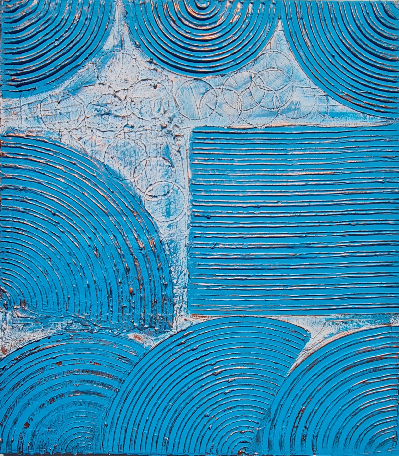Abstract Blue Artwork