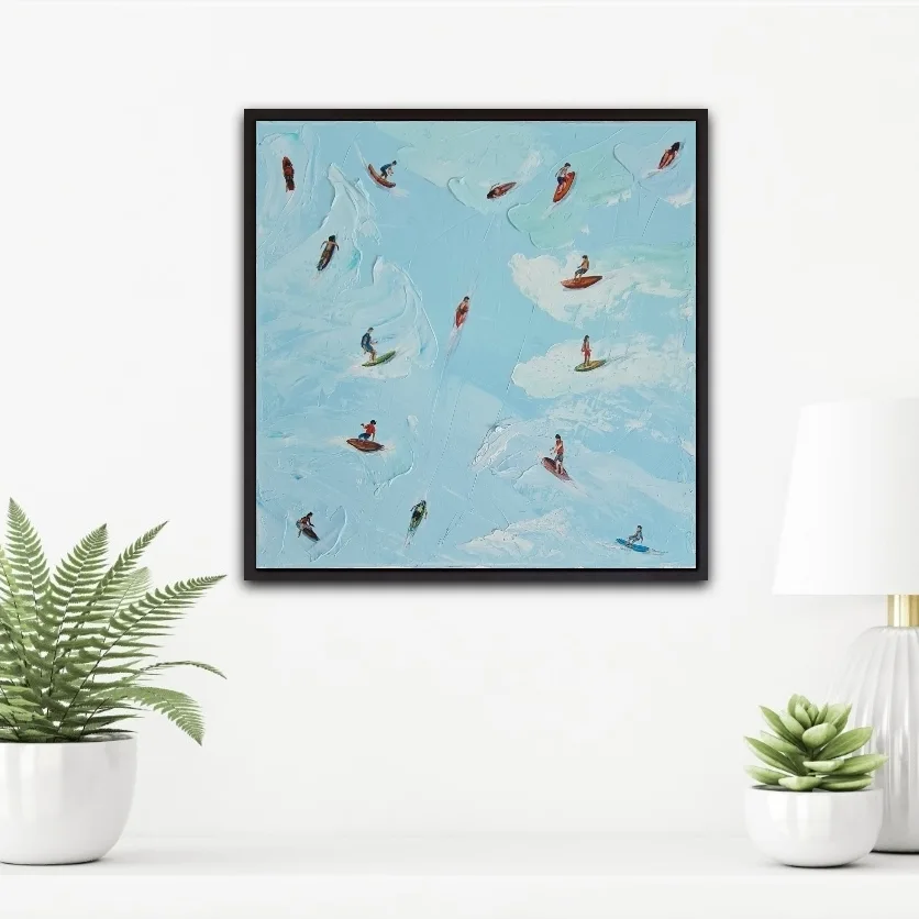 Surfer Art Painting