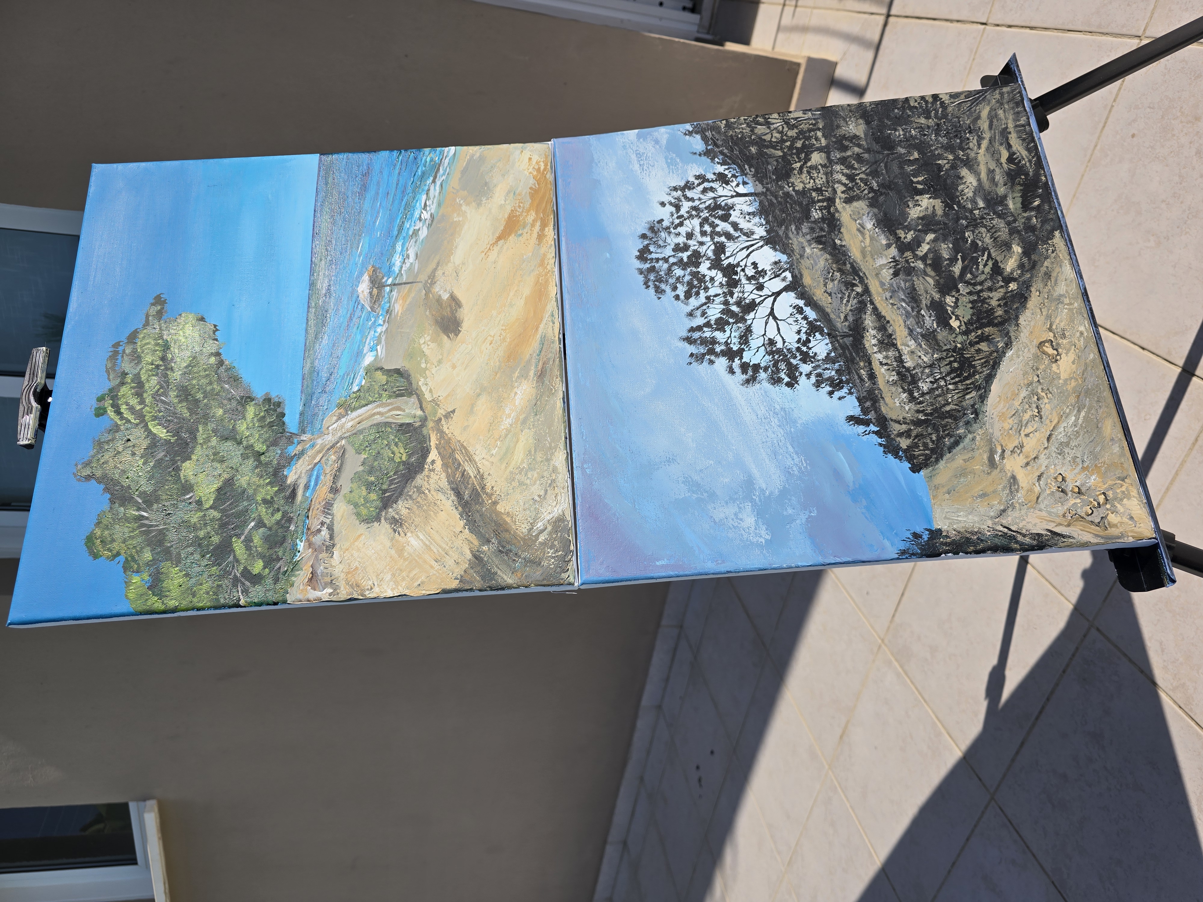 Landscape Painting, Oroklini Hills 