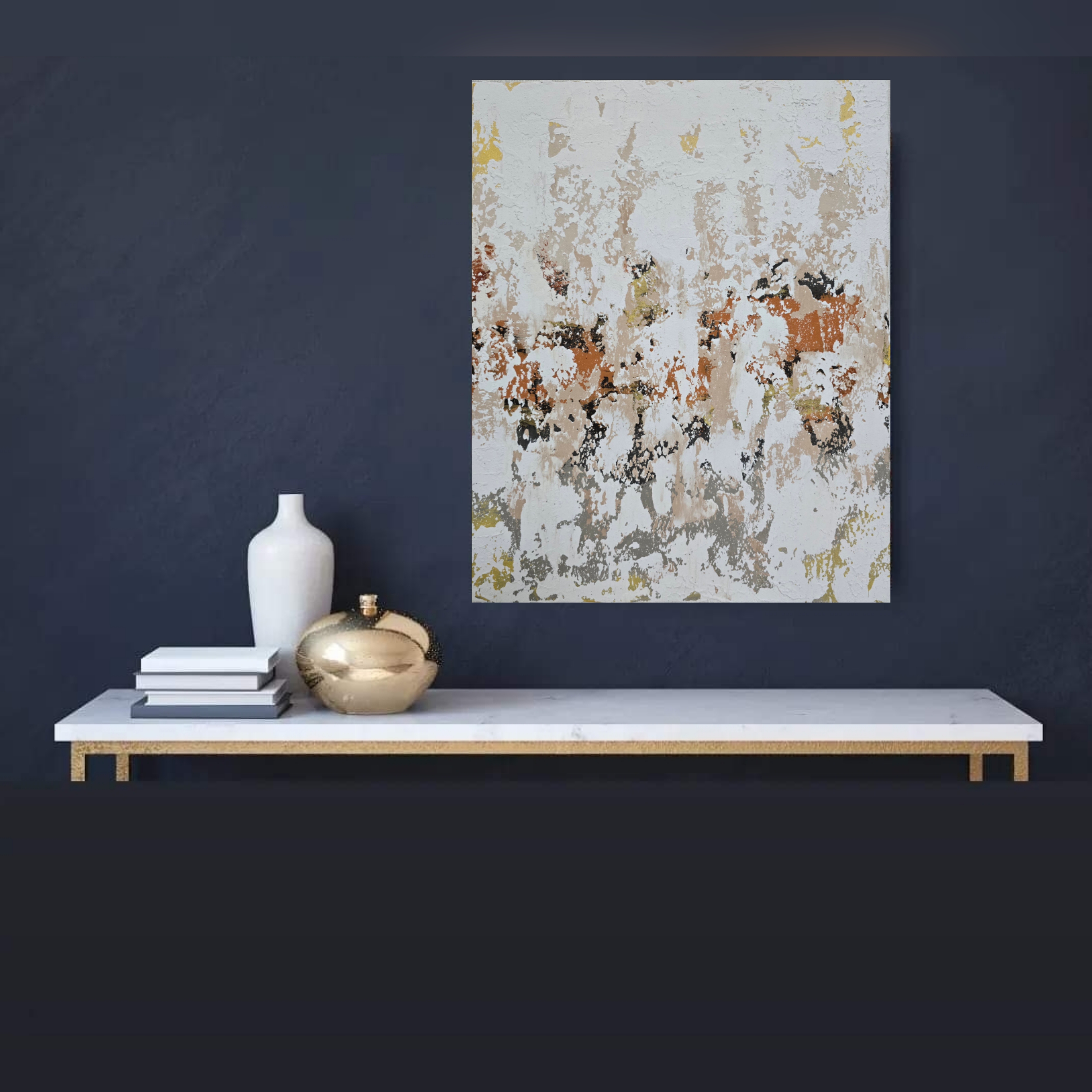 Abstract Canvas Painting