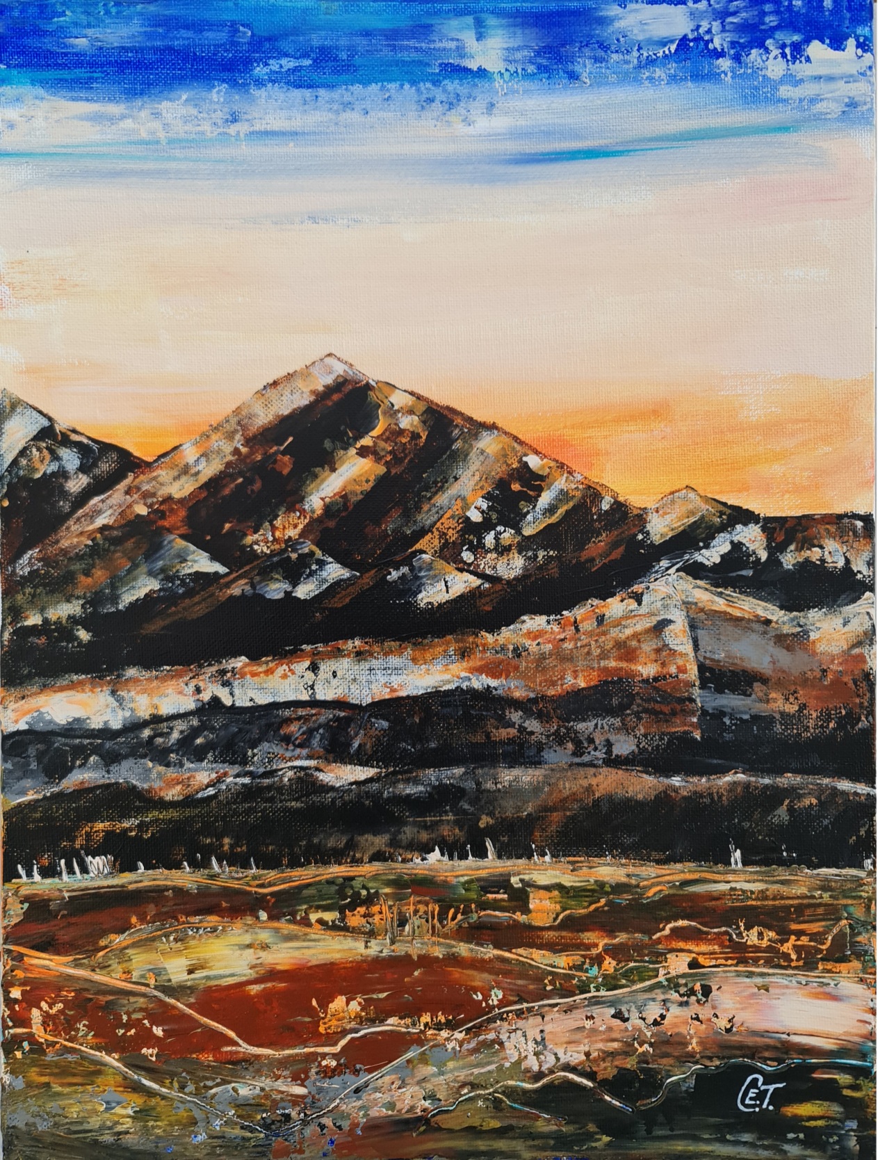 Mountain Landscape Painting