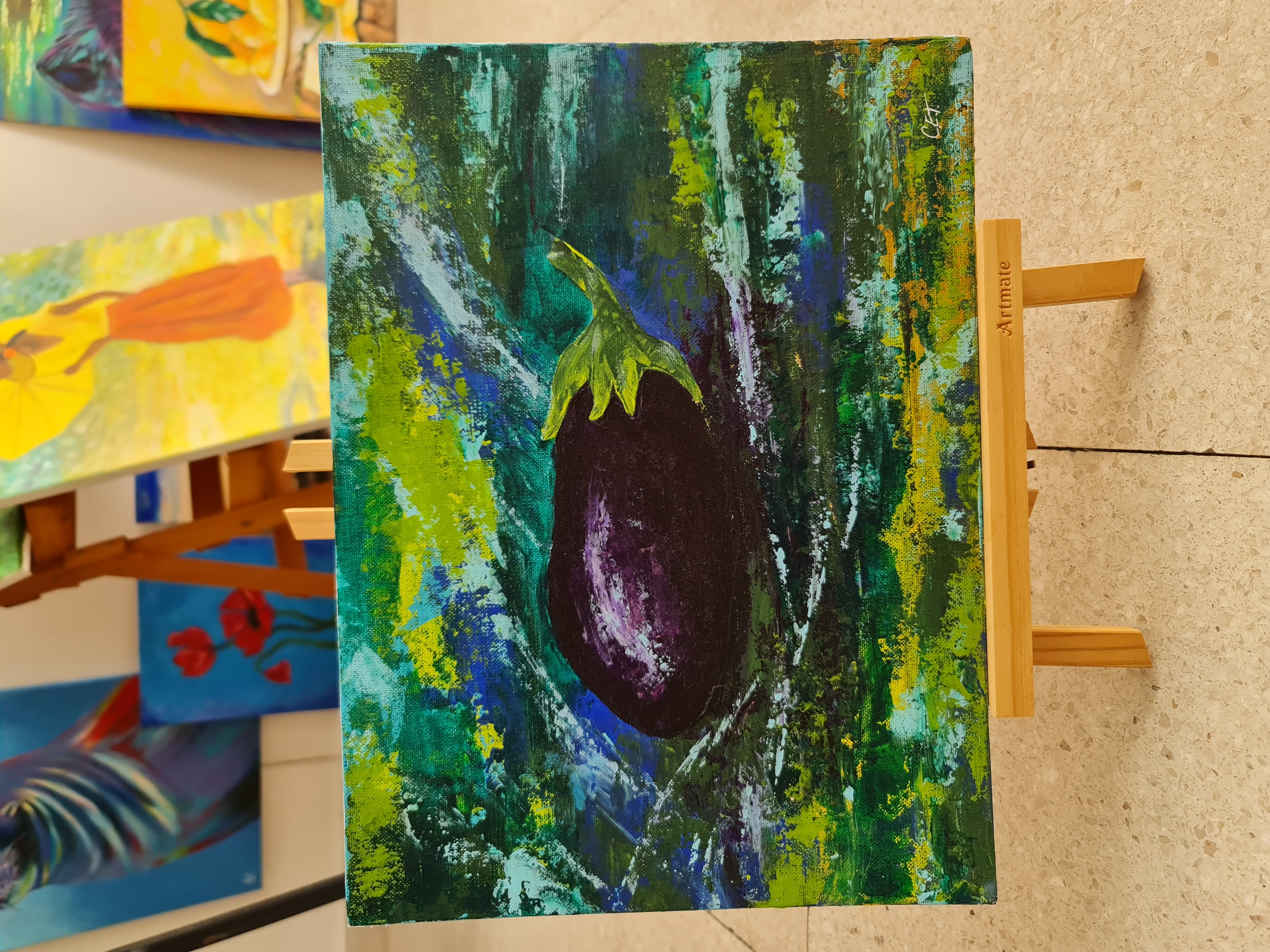 Eggplant Artwork