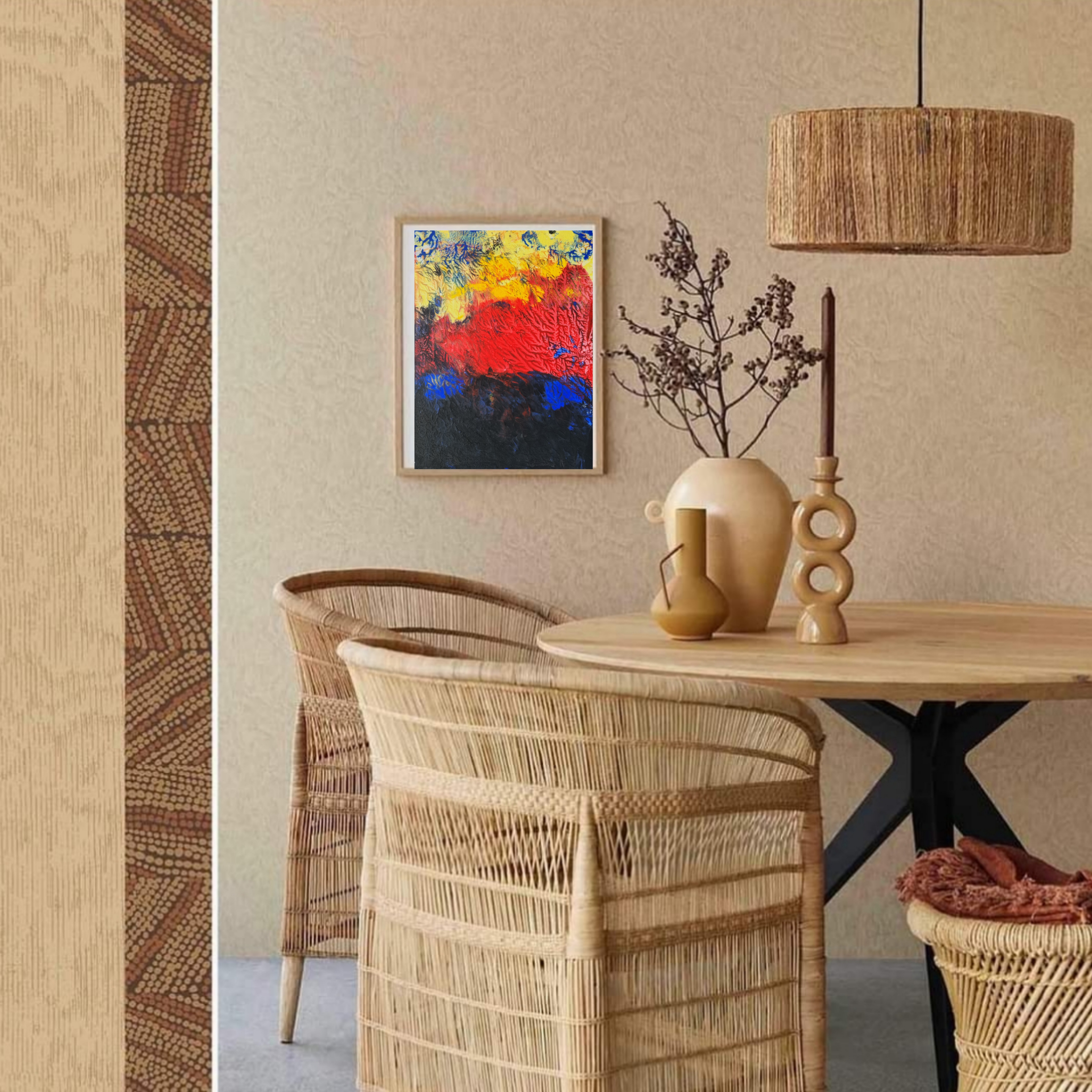 Abstract Landscape Painting