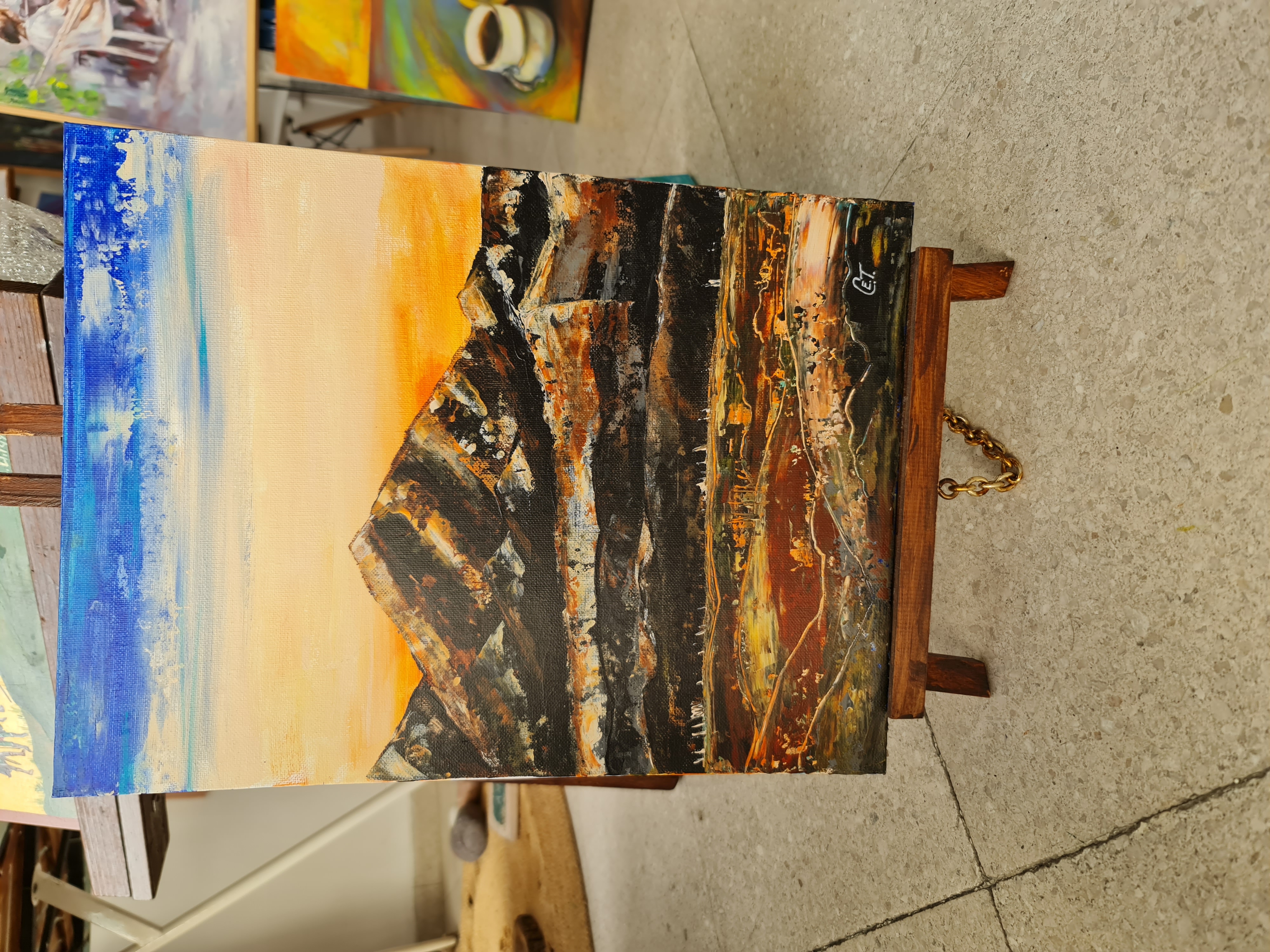 Mountain Landscape Painting