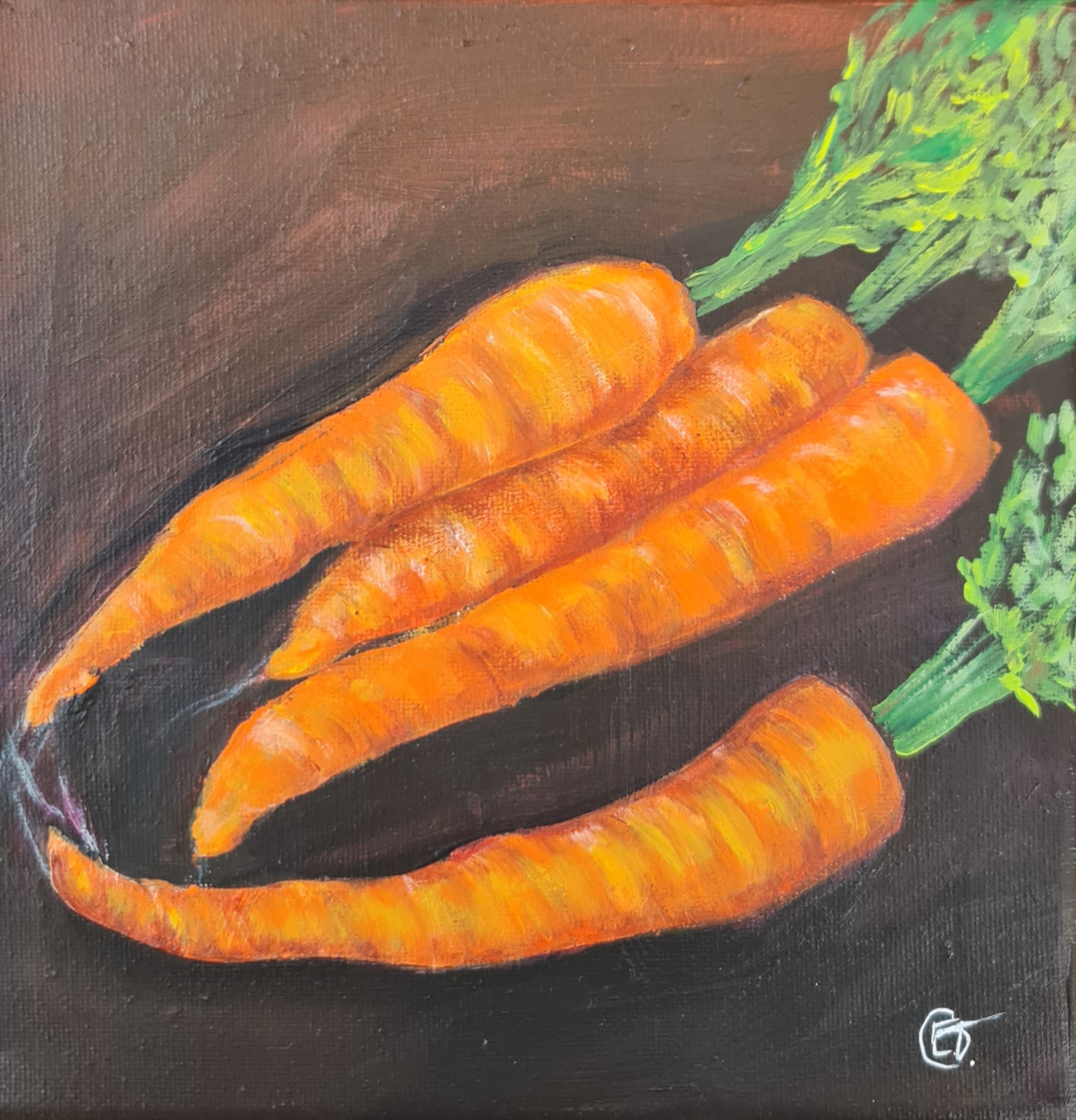 Carrot Painting