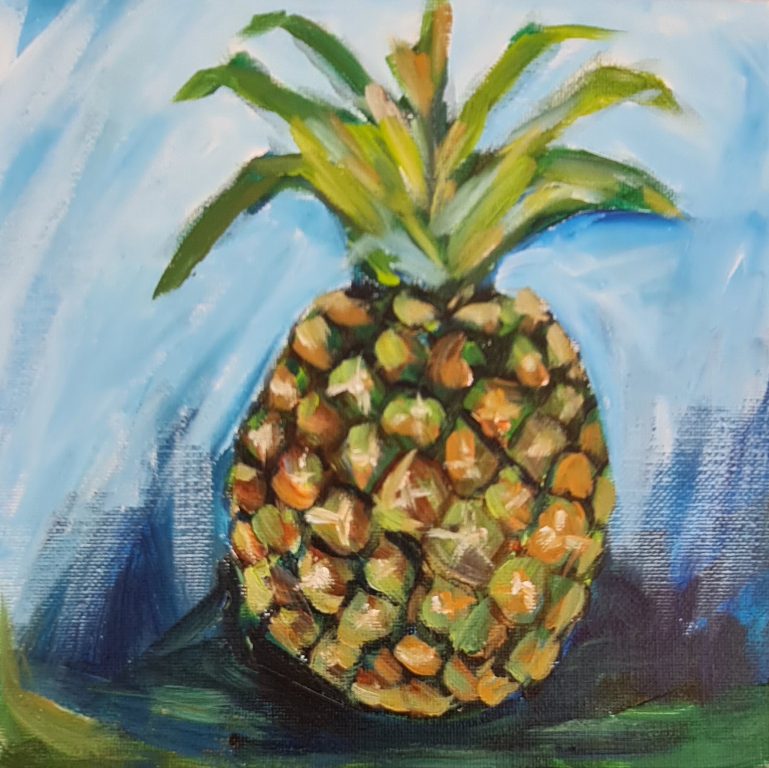 Pineapple Painting