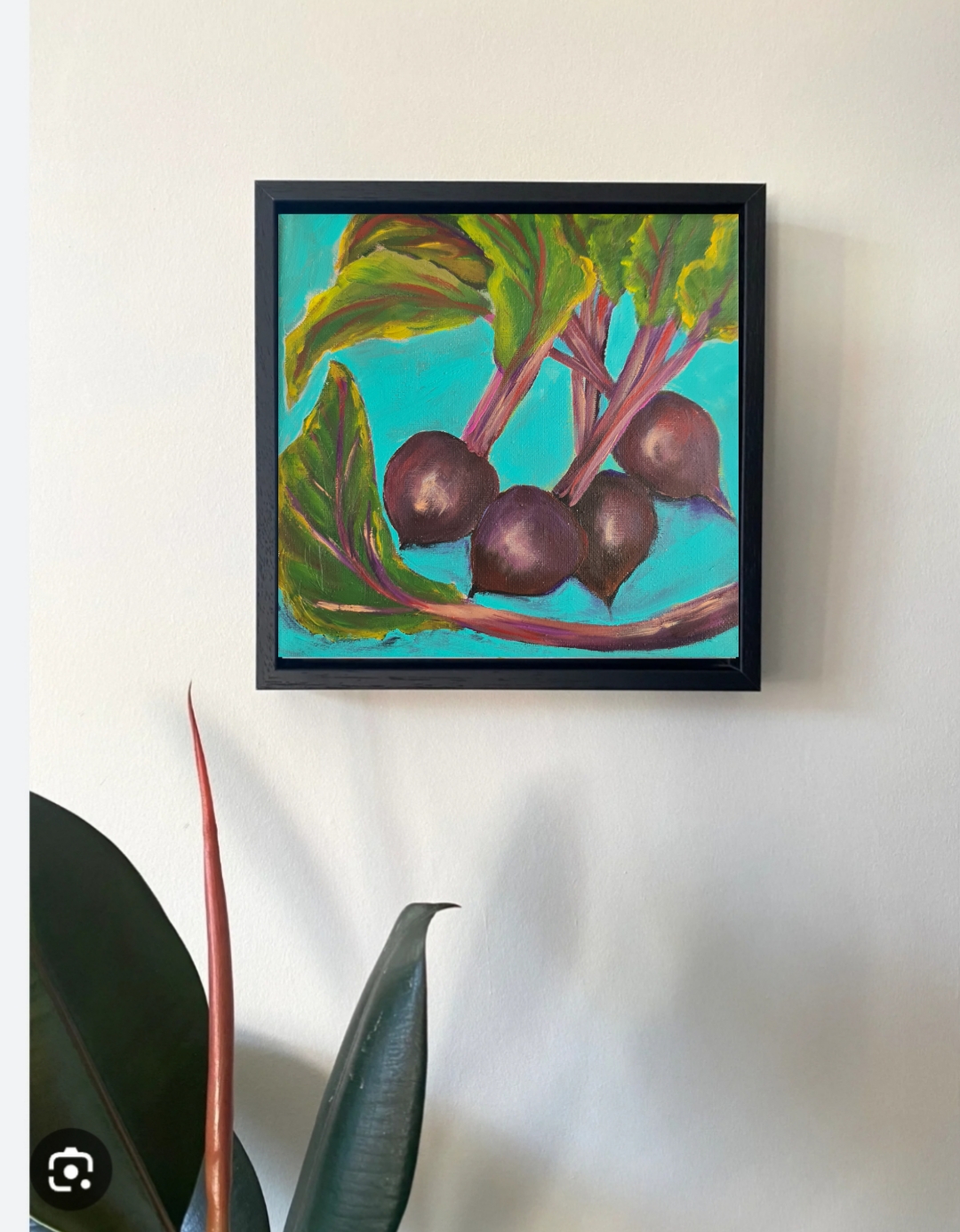 Colorful Beetroot Painting