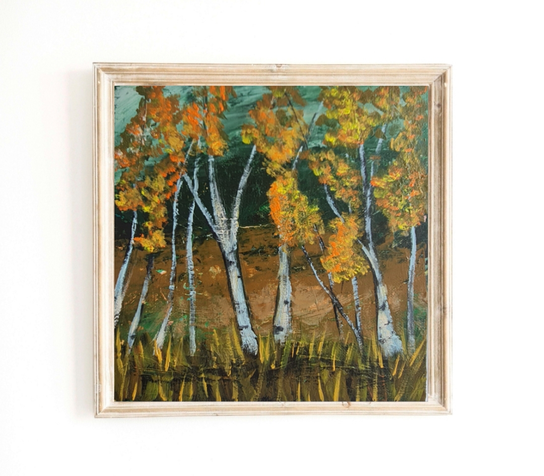 Autumn Forest Painting