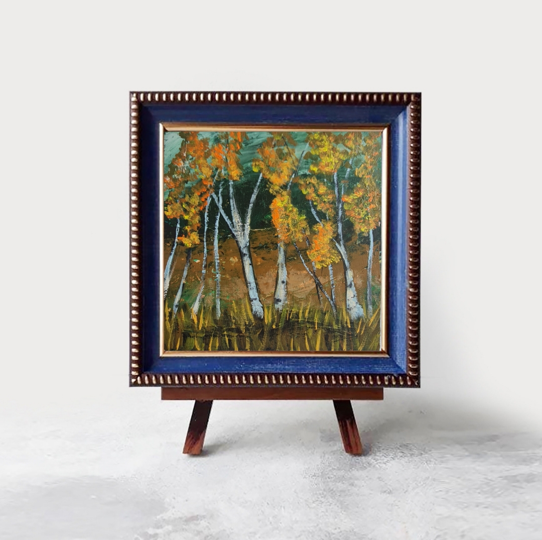 Autumn Forest Painting
