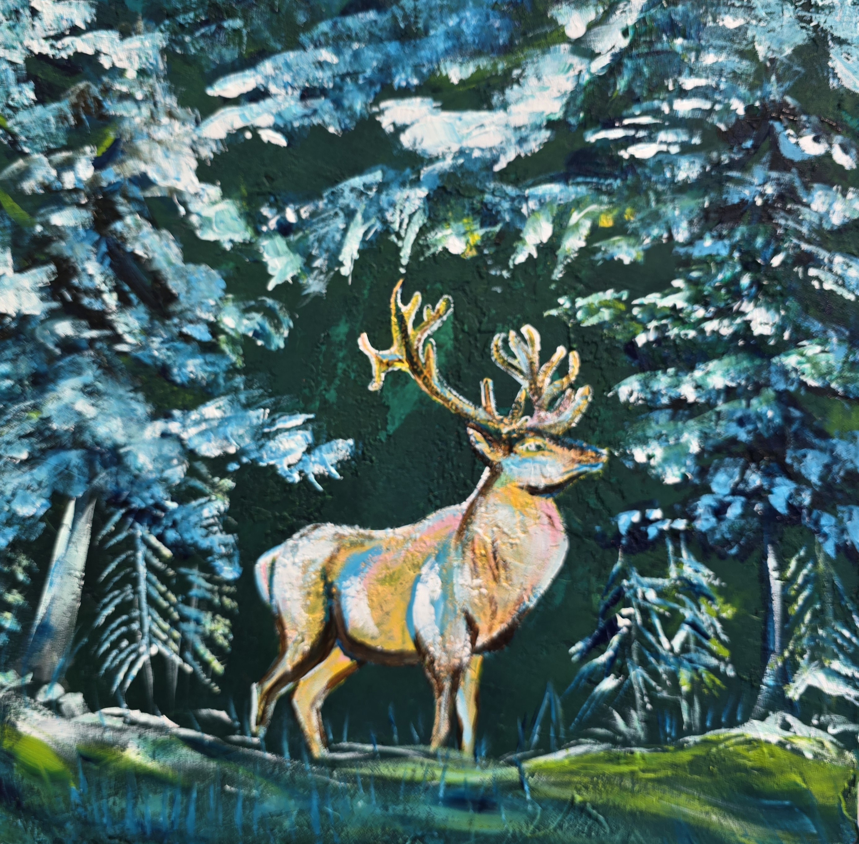 Hand-Painted Wildlife Artwork