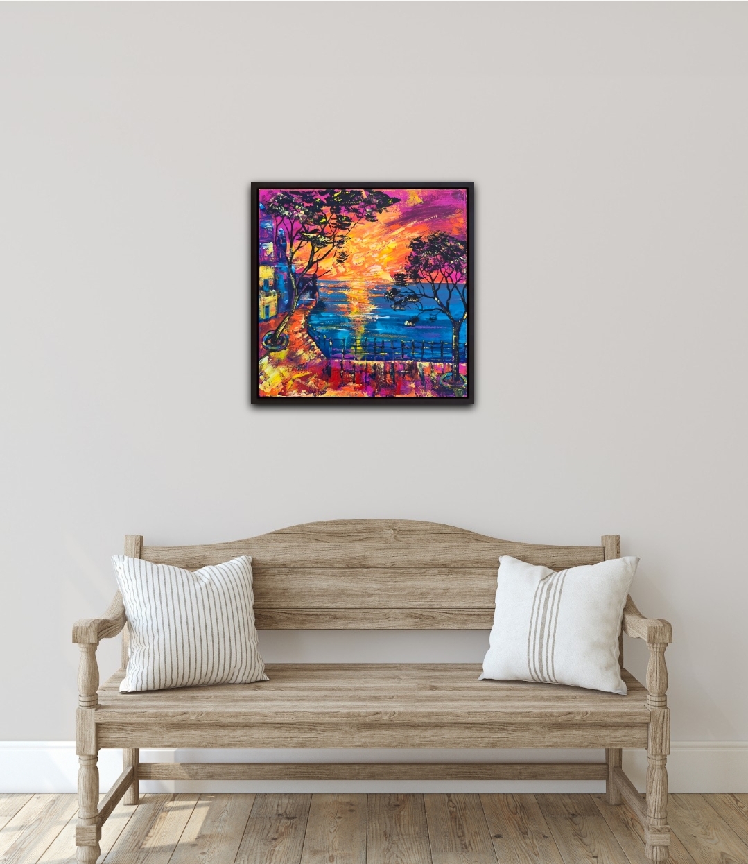 Sunset Seascape Painting