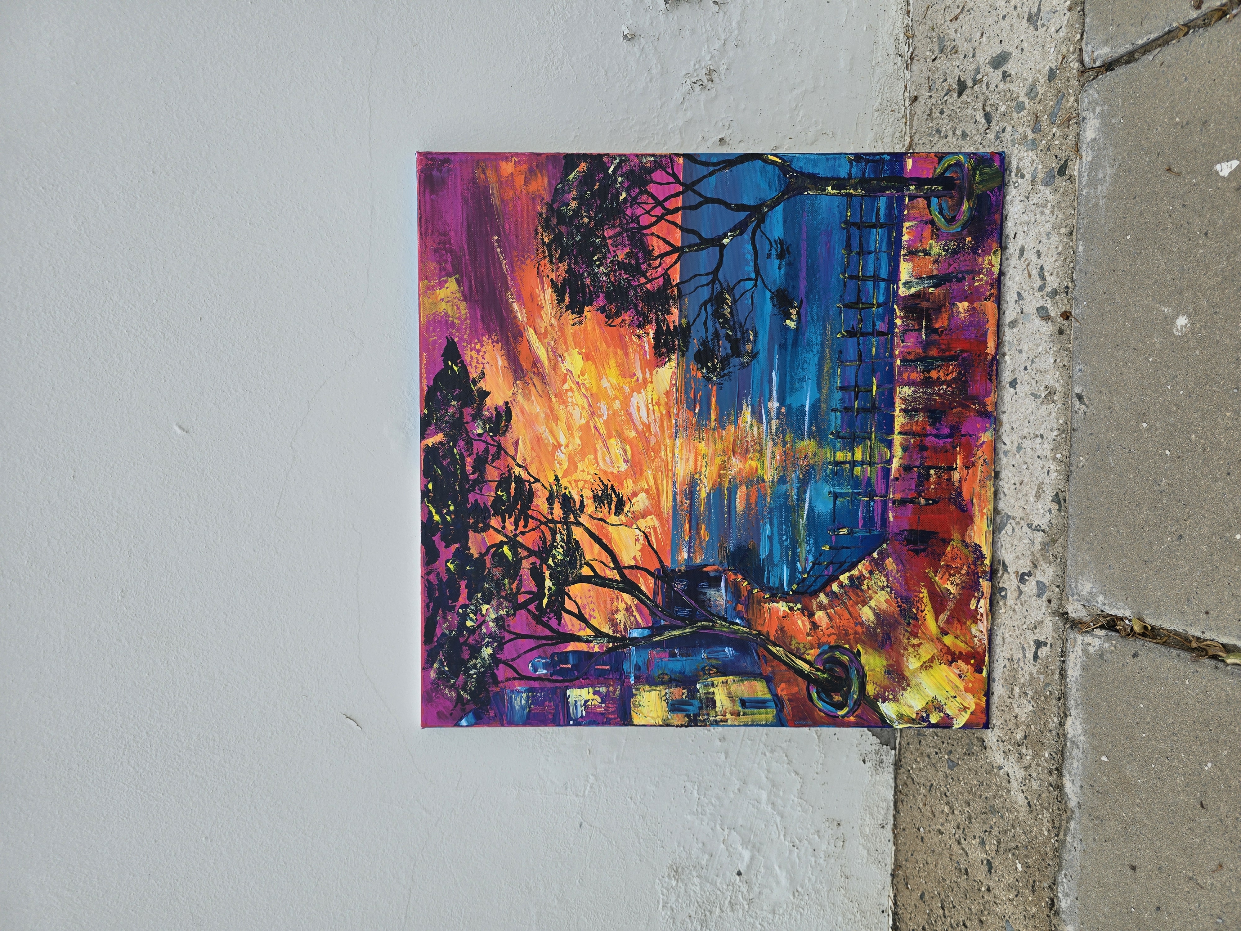 Sunset Seascape Painting