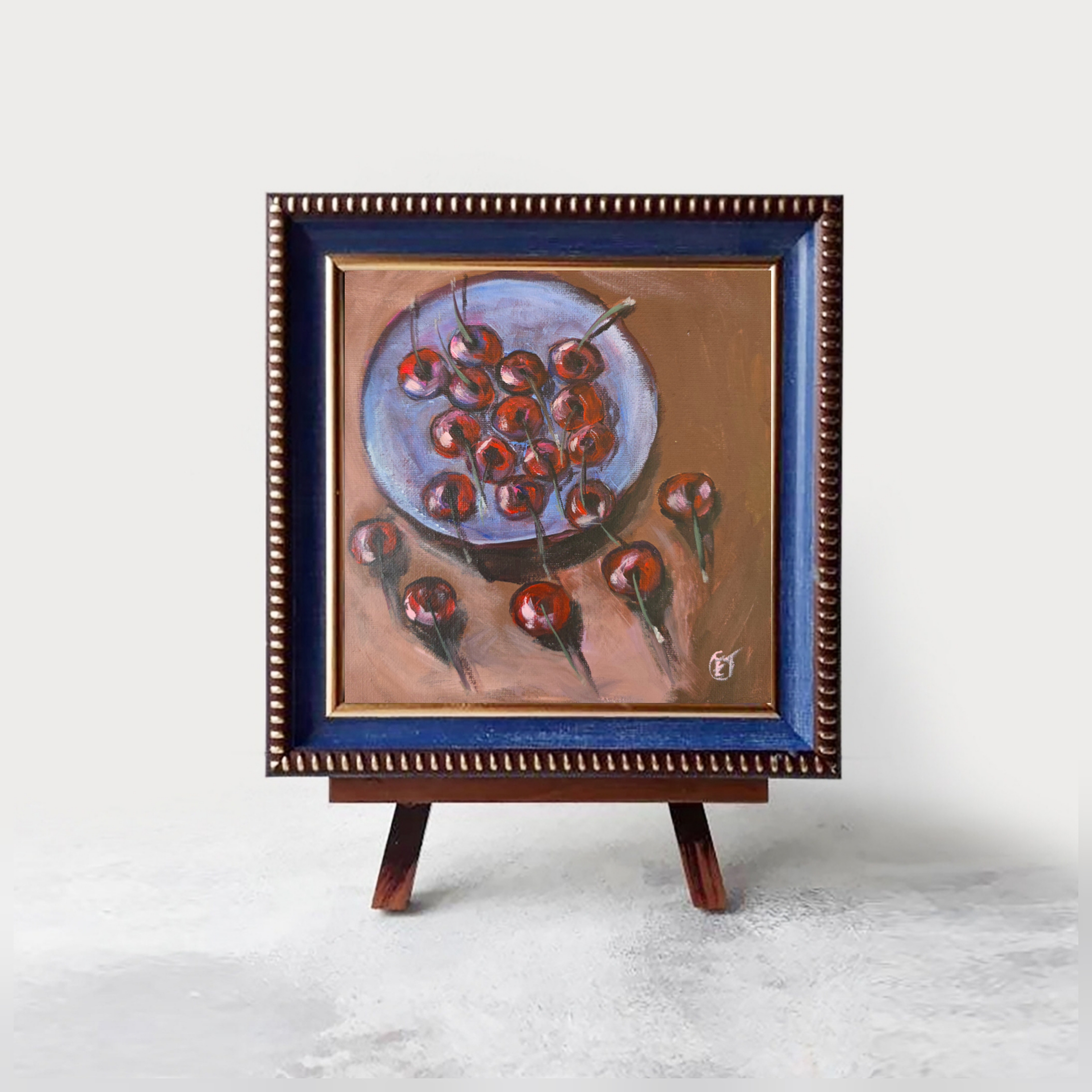 Contemporary Cheries Painting