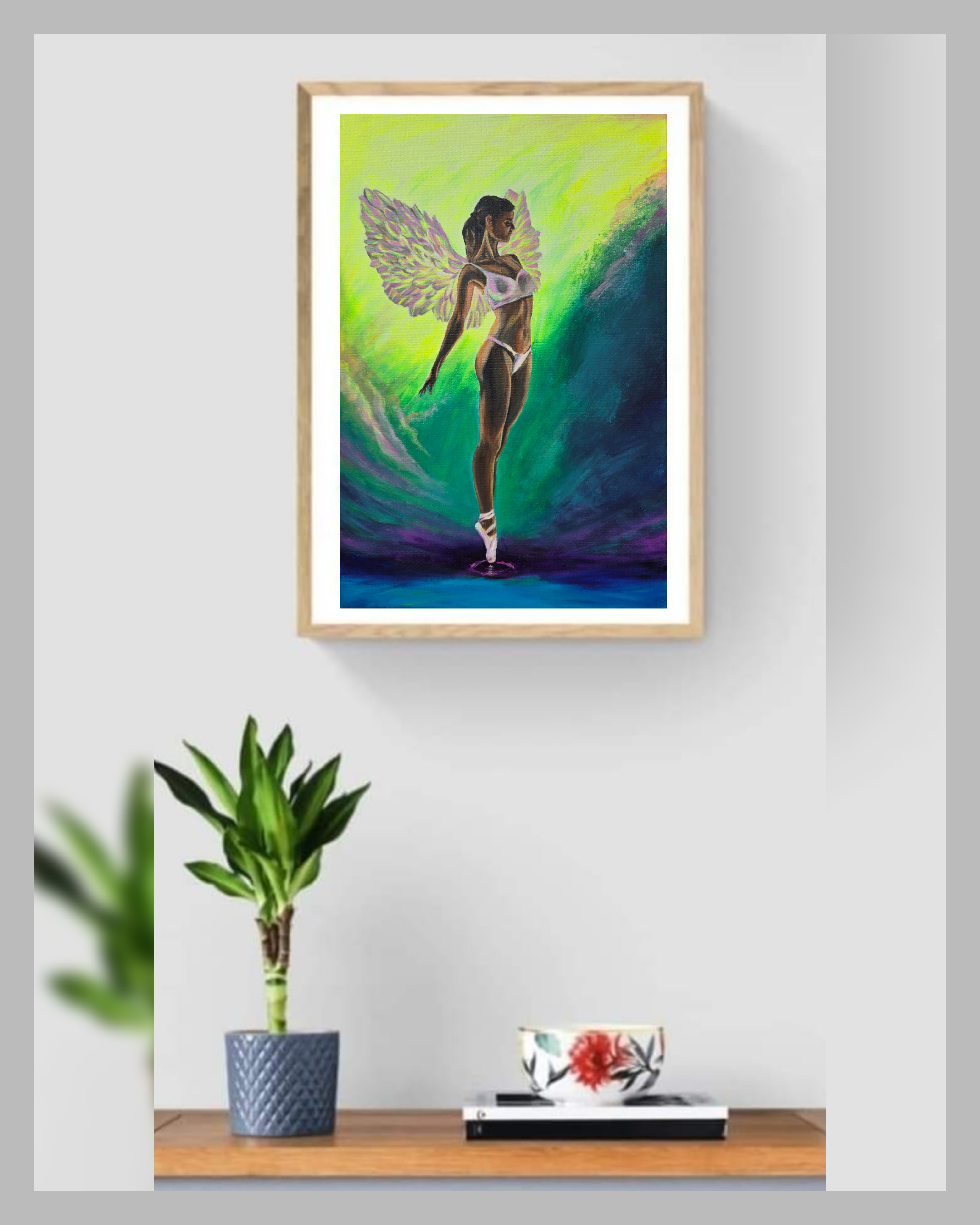 Ballerina with Wings 