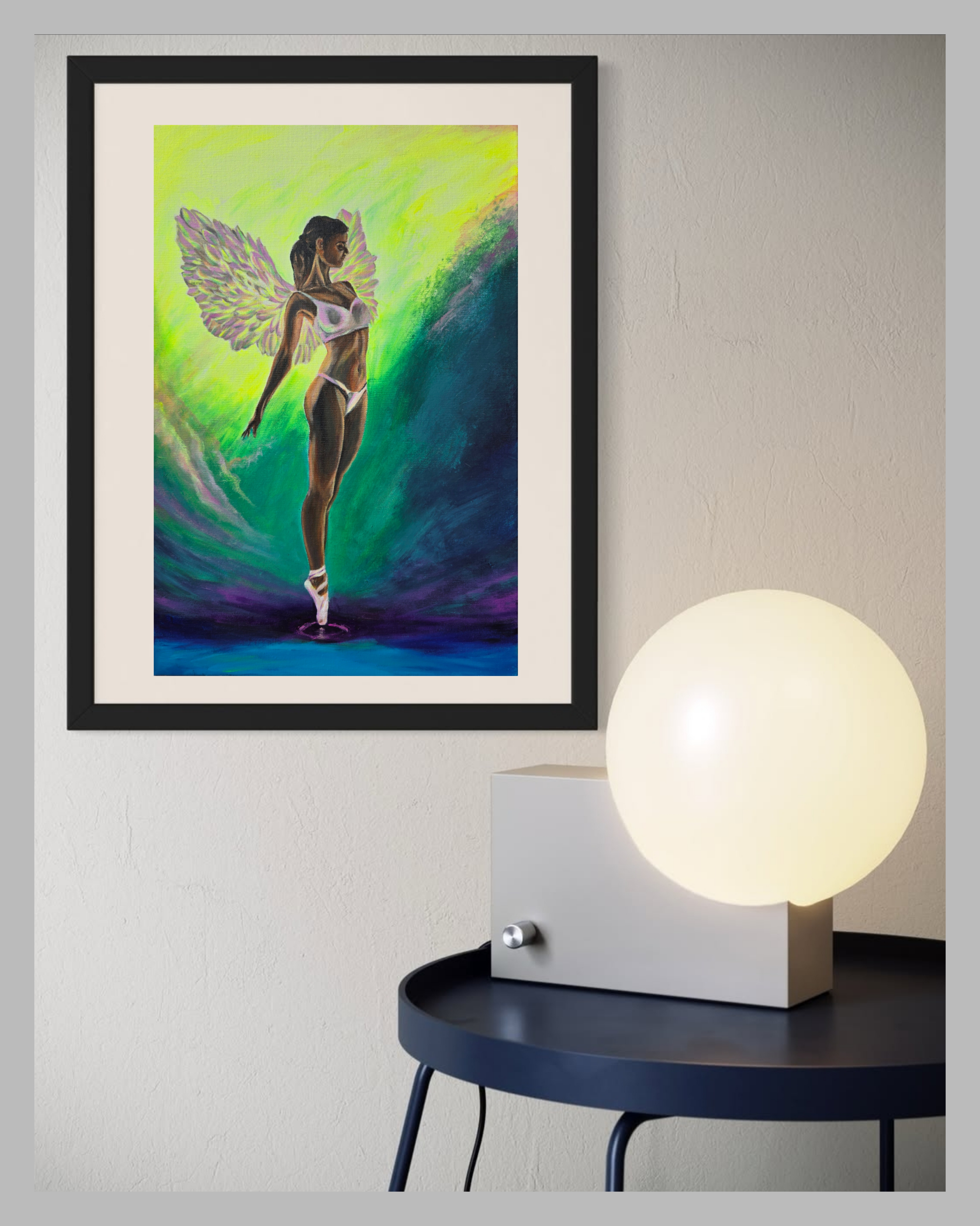 Ballerina with Wings 