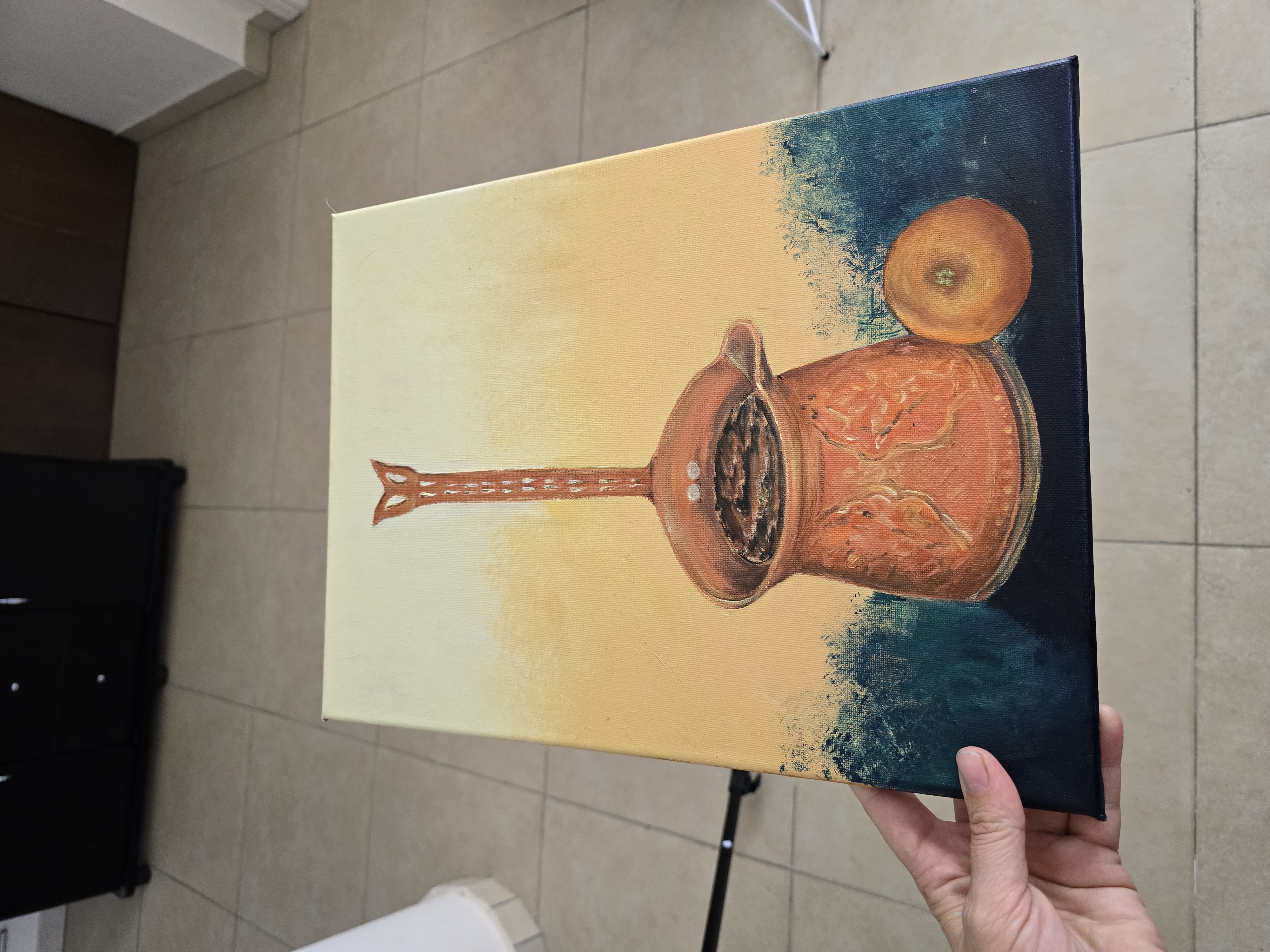 Vintage Copper Coffee Pot, Arabic coffee 