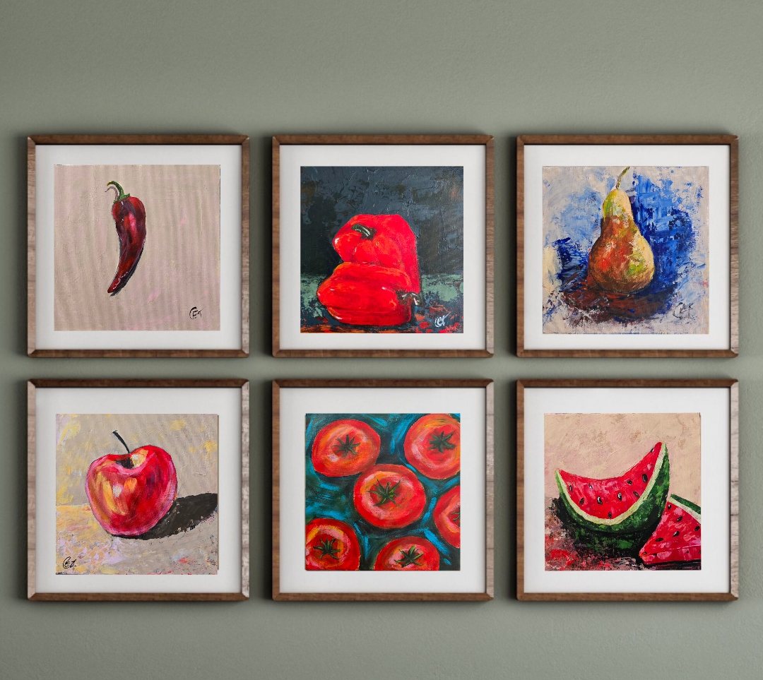 Tomato Art Painting