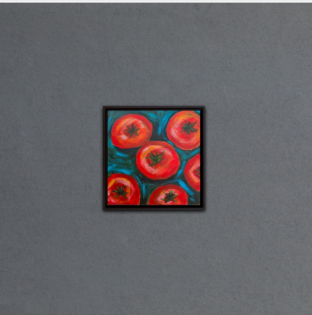 Tomato Art Painting