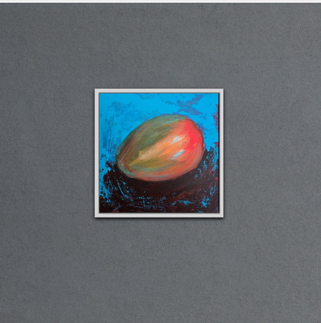 Abstract Mango Painting