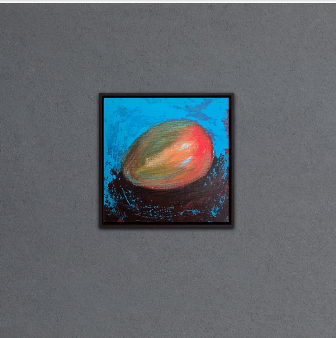 Abstract Mango Painting