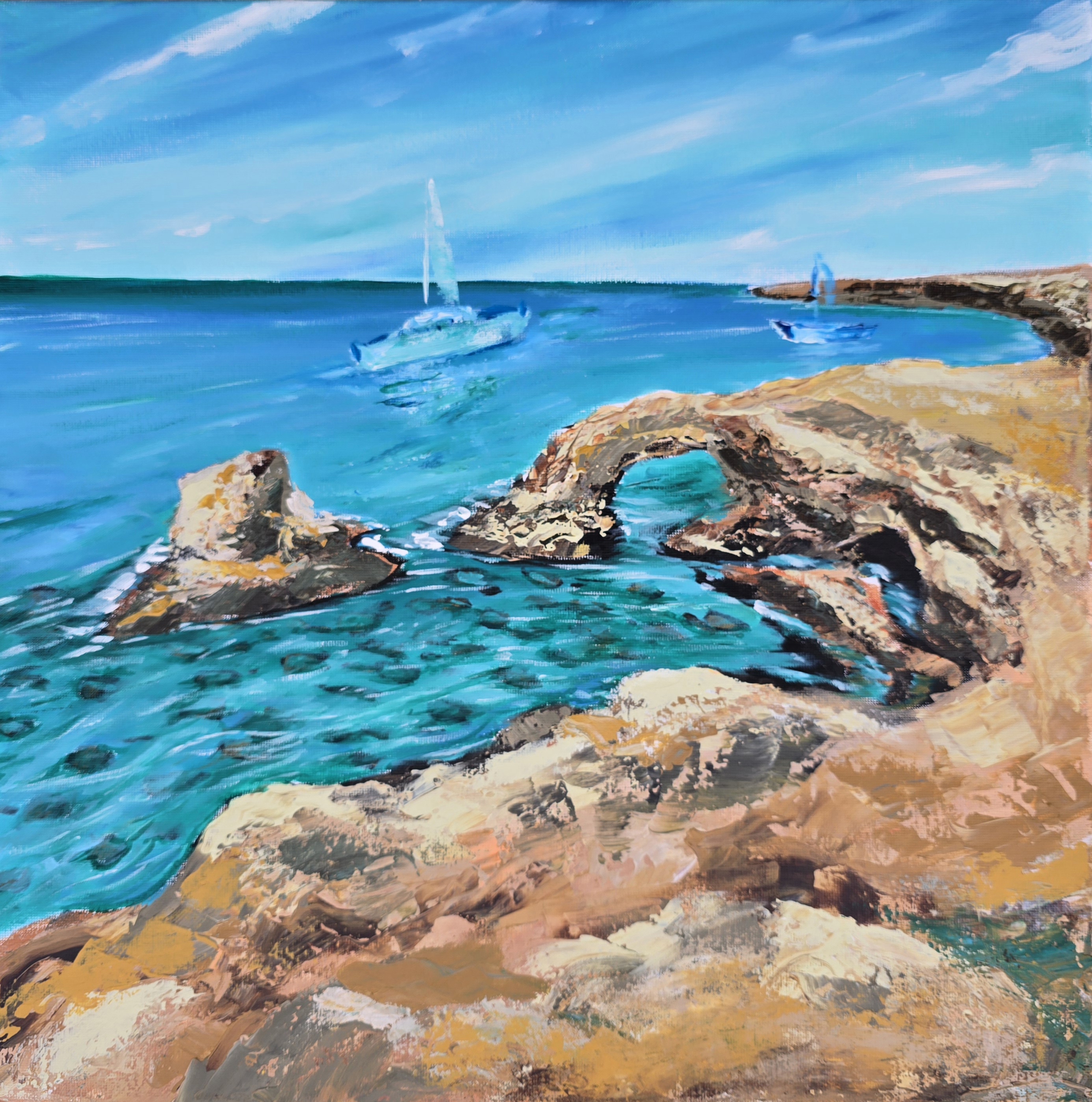 Cavo Greko, Cape Greko painting 