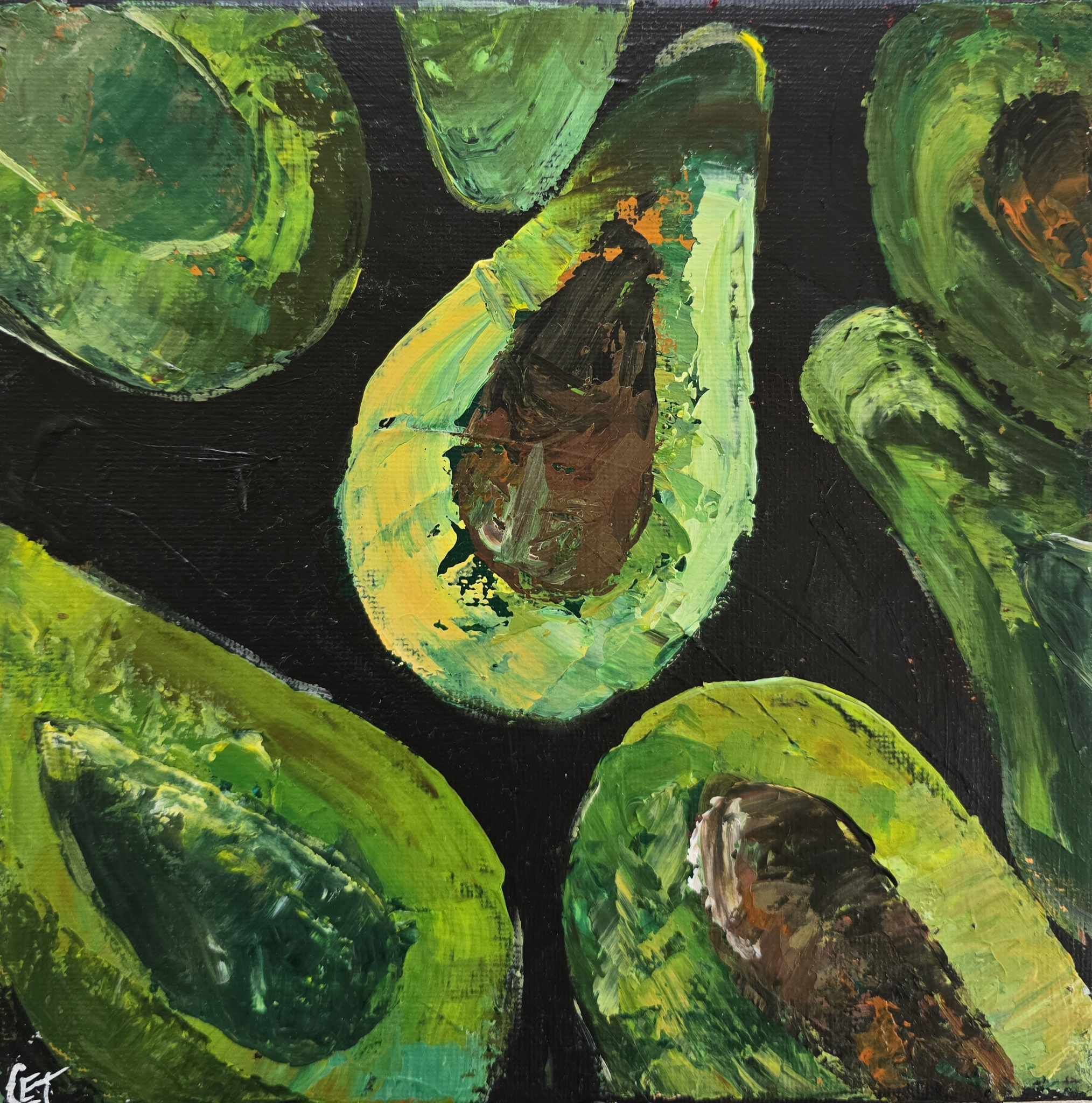 Avocado Painting