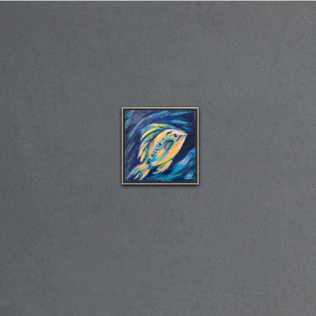Abstract Fish Artwork