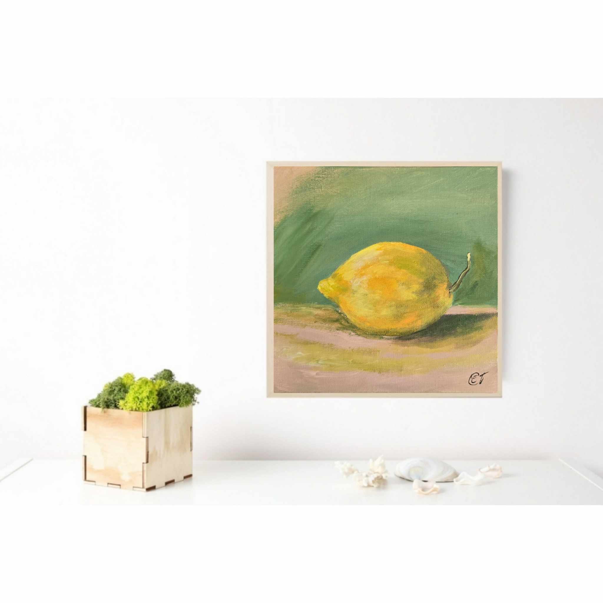 Lemon Painting