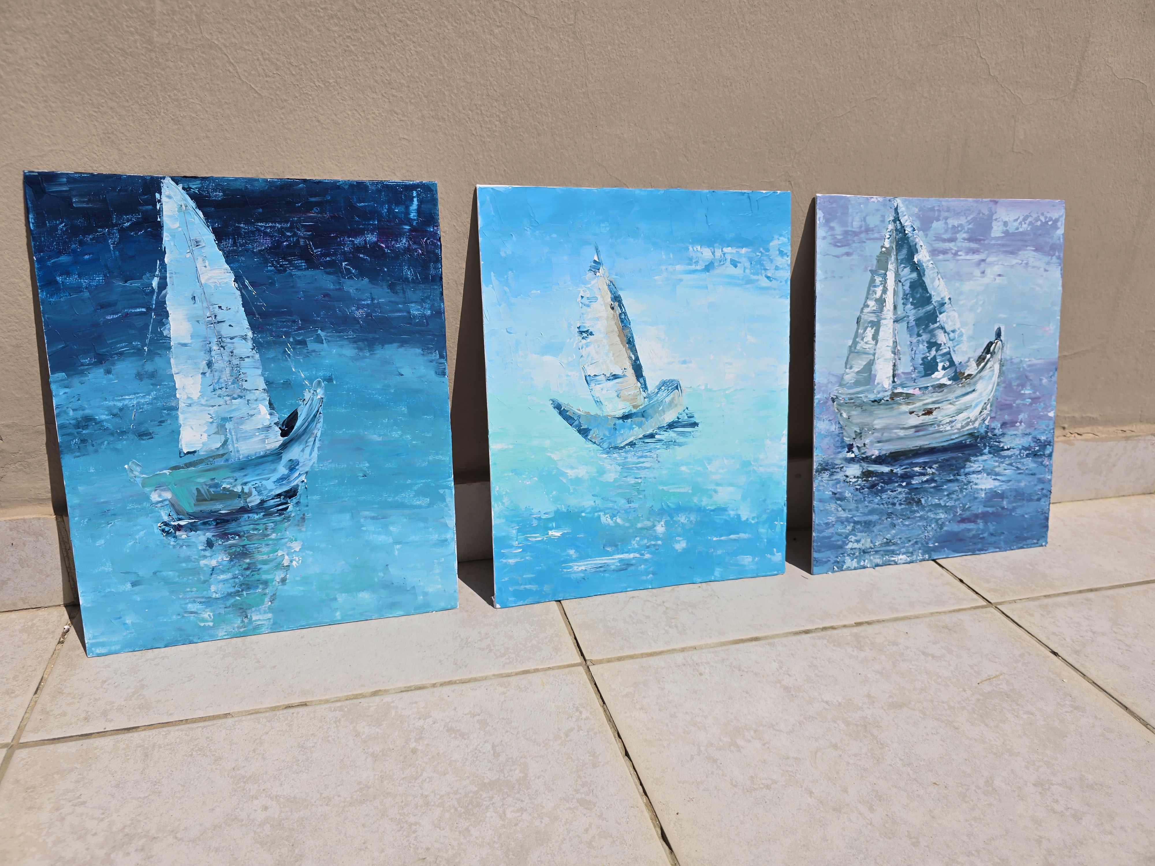 Sailboat Painting
