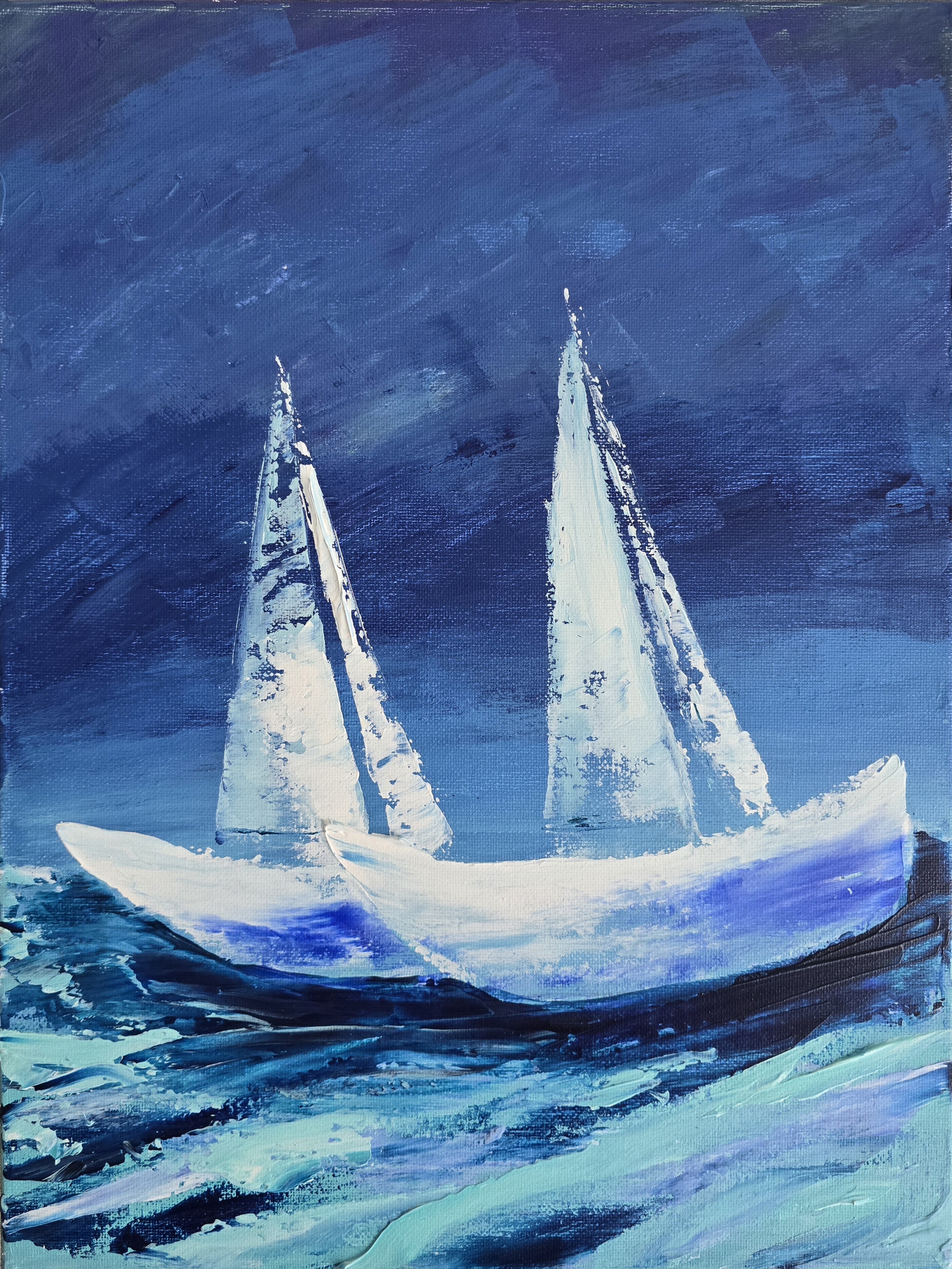 Sailboat Painting