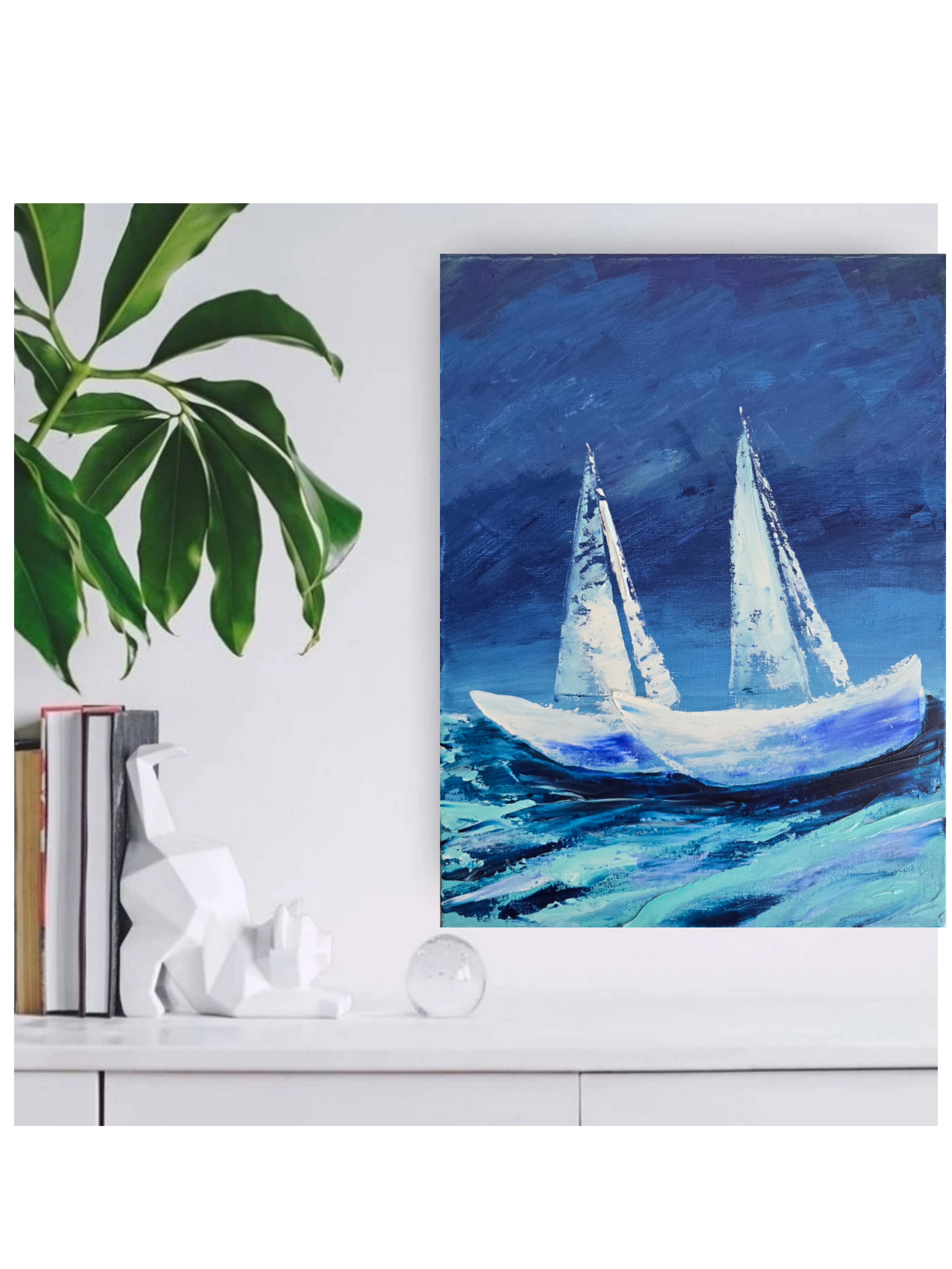 Sailboat Painting