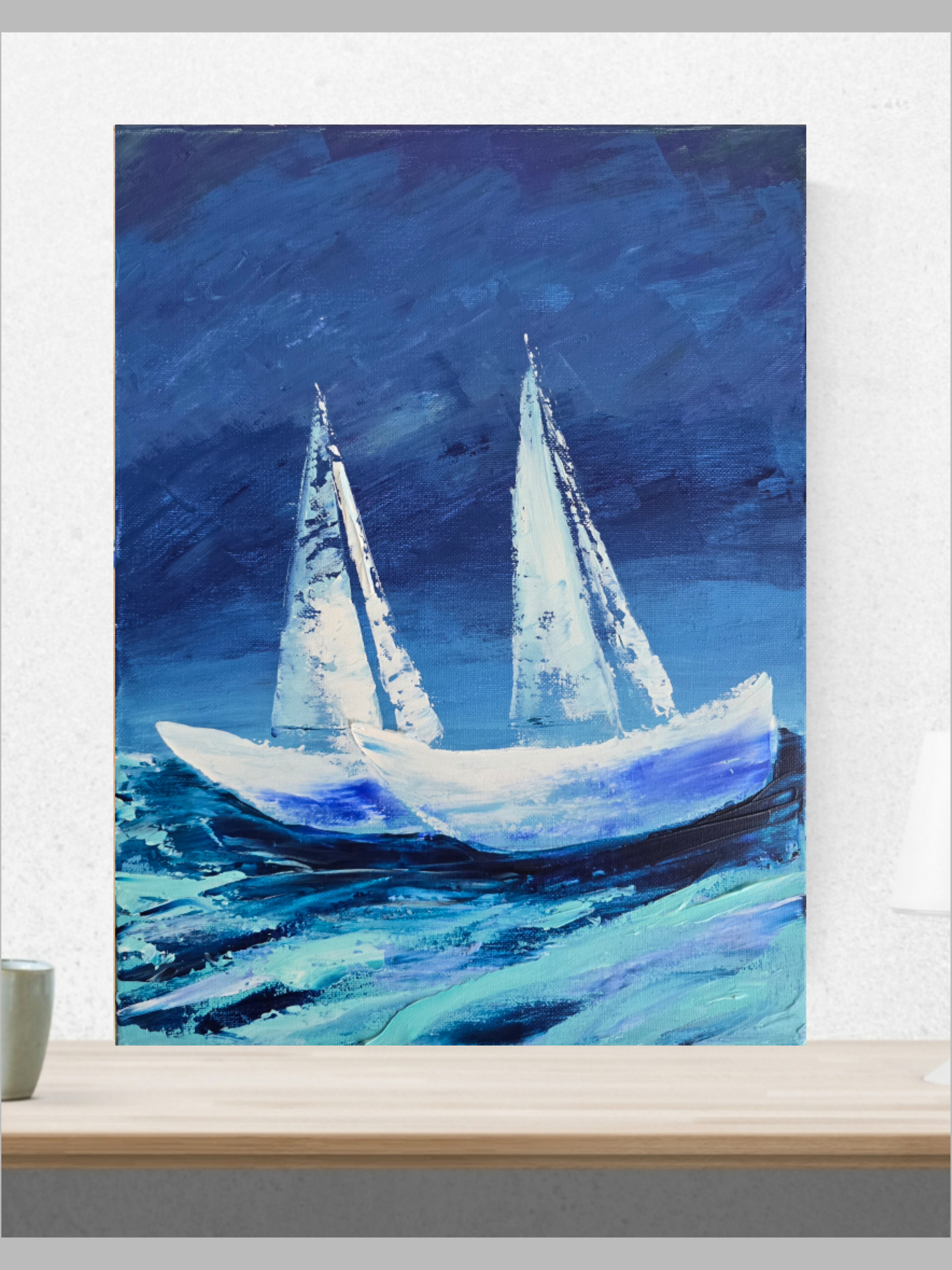 Sailboat Painting