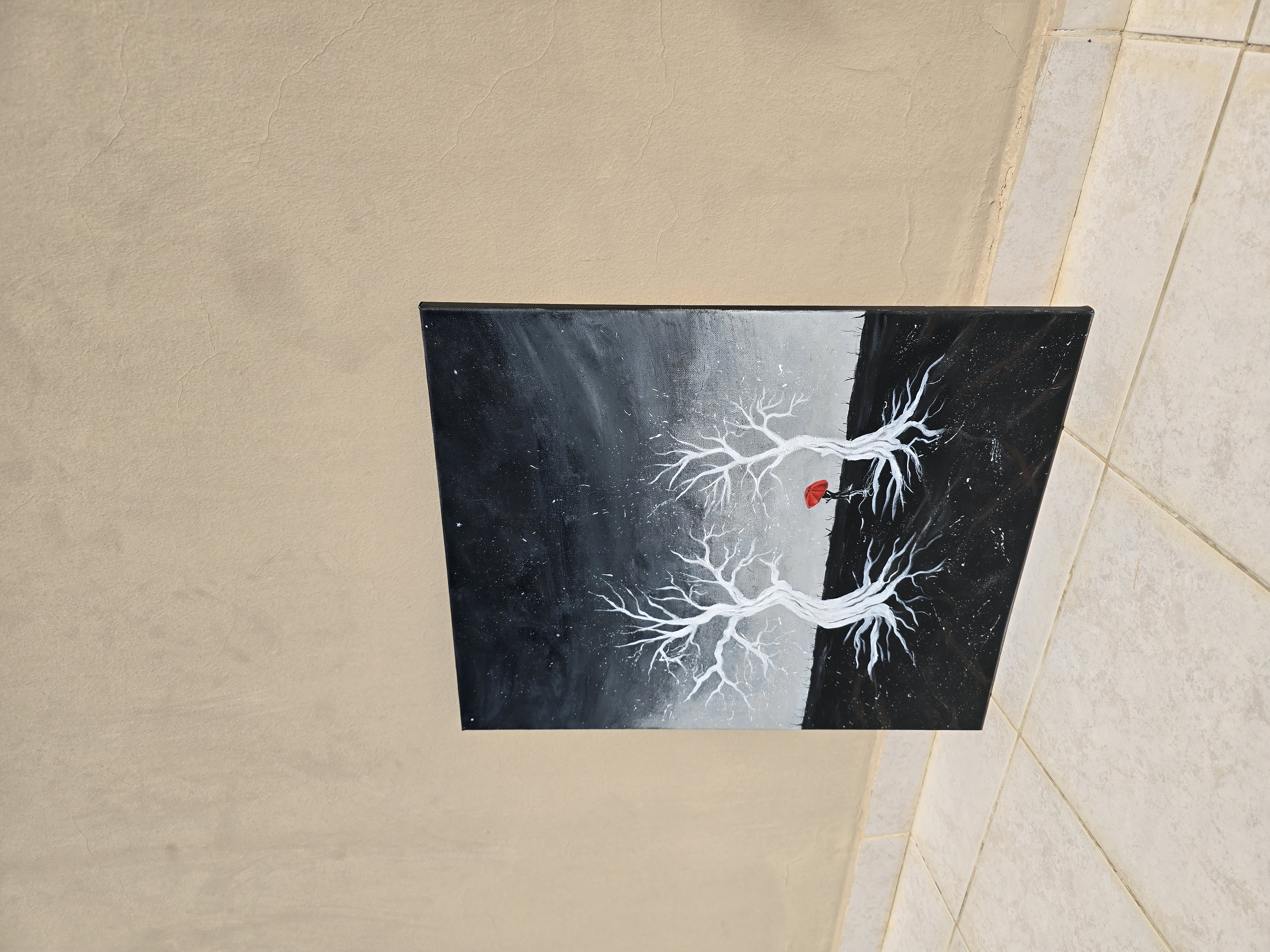 Modern Abstract Tree Art Painting 