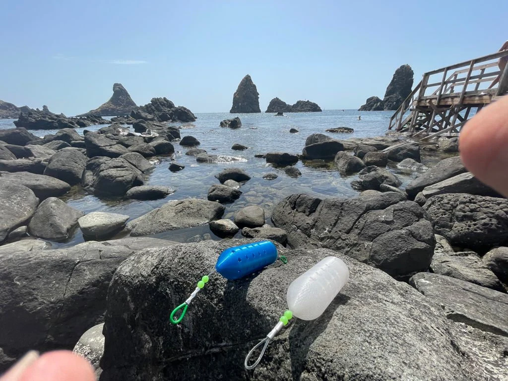 Pasturatore per pellet o pastura per bolentino in profondità