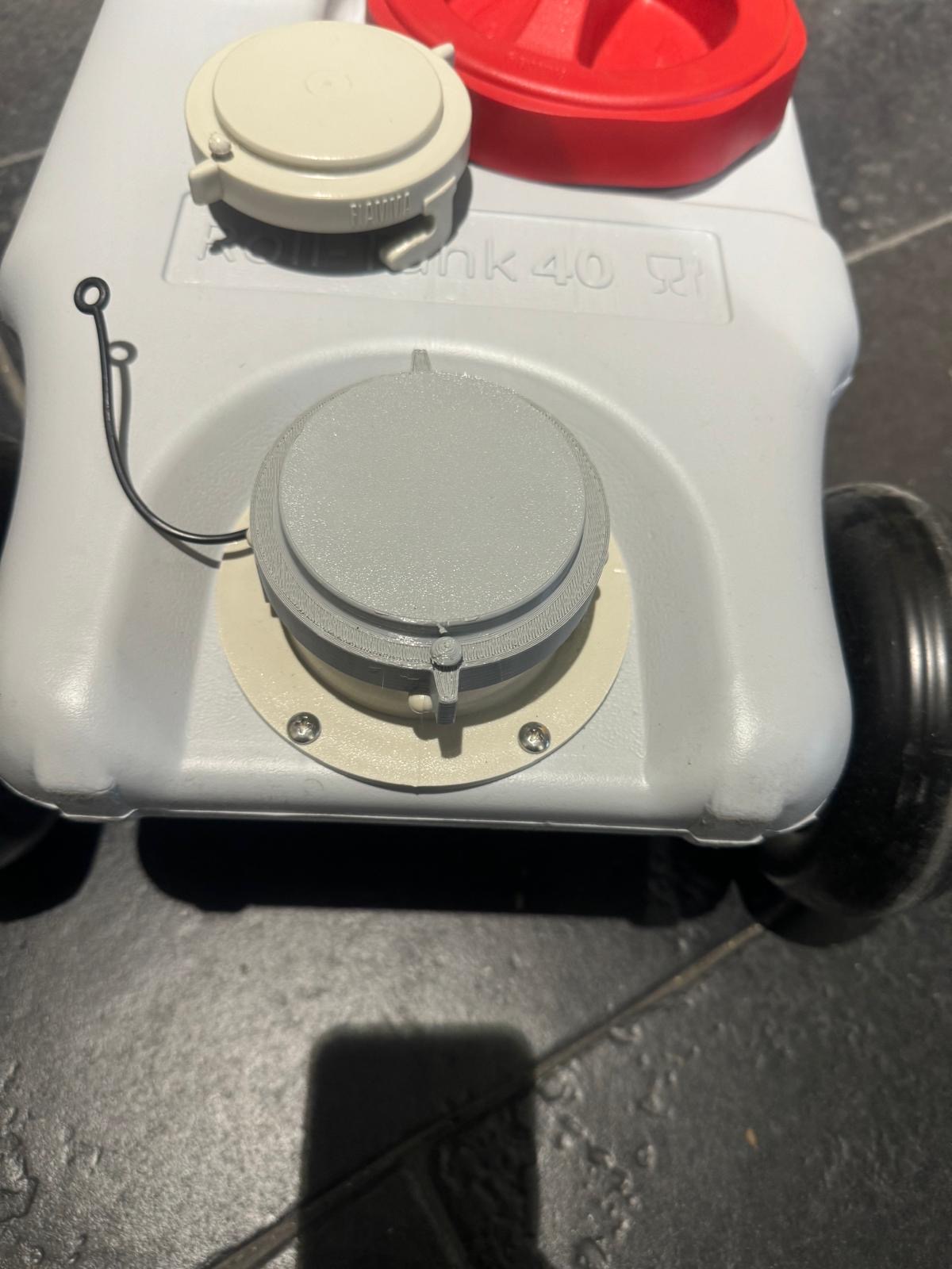 Tappo Grigio Scarico Roll Tank 40 