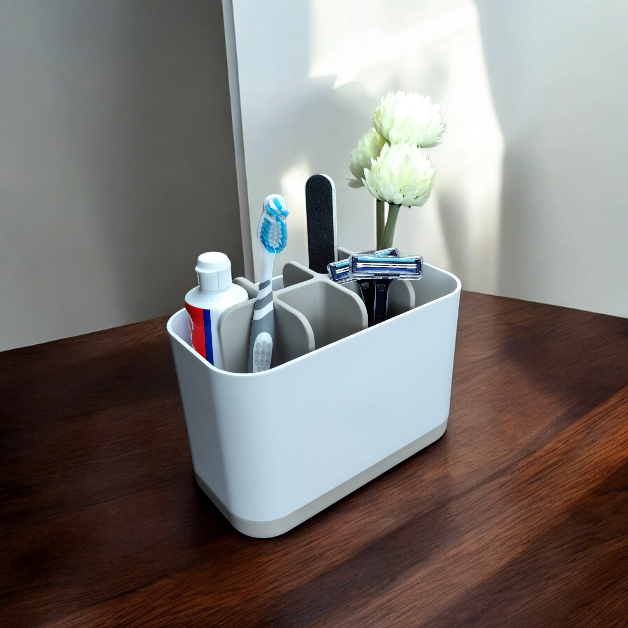 Organizer prodotti da bagno