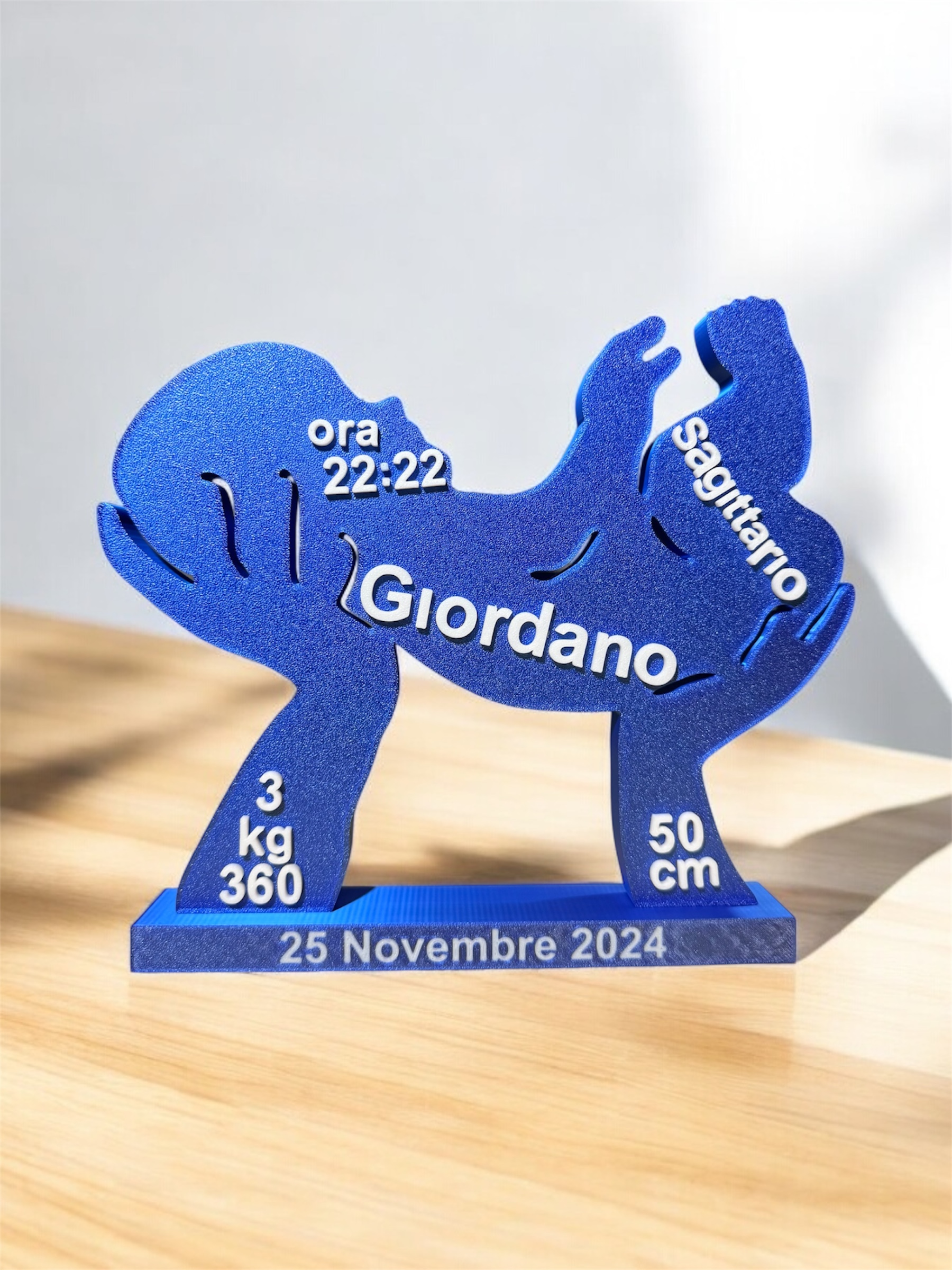 Sopramobile nascita con tutti i dati del tuo bambino