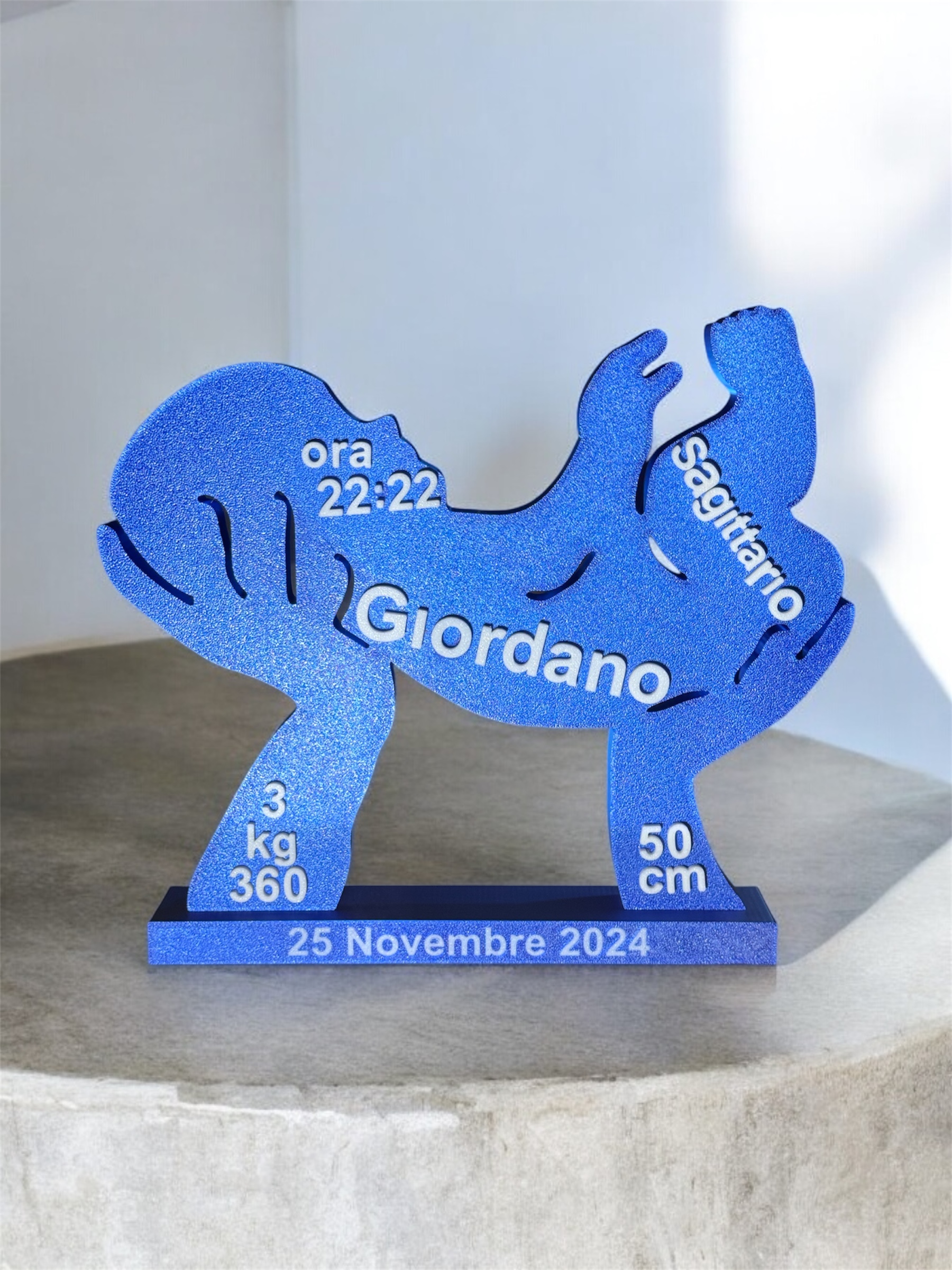 Sopramobile nascita con tutti i dati del tuo bambino