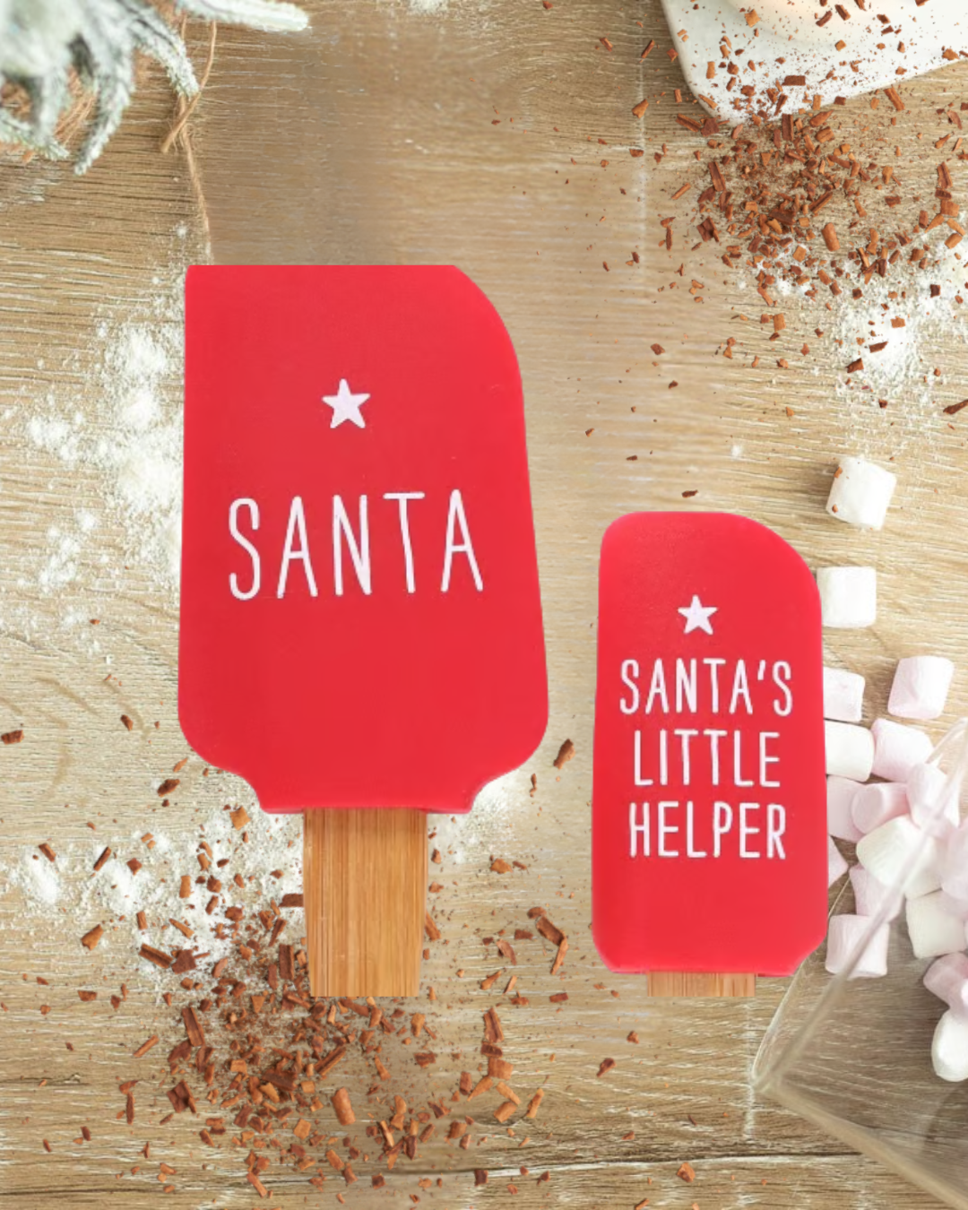 Père Noël et apprenti