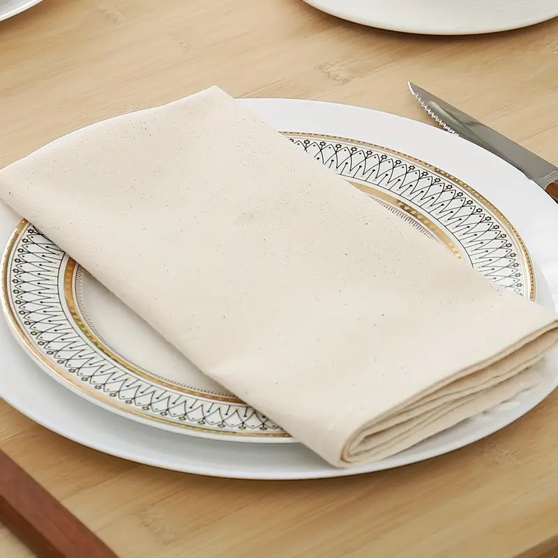 Servilletas Premium Algodón y Lino