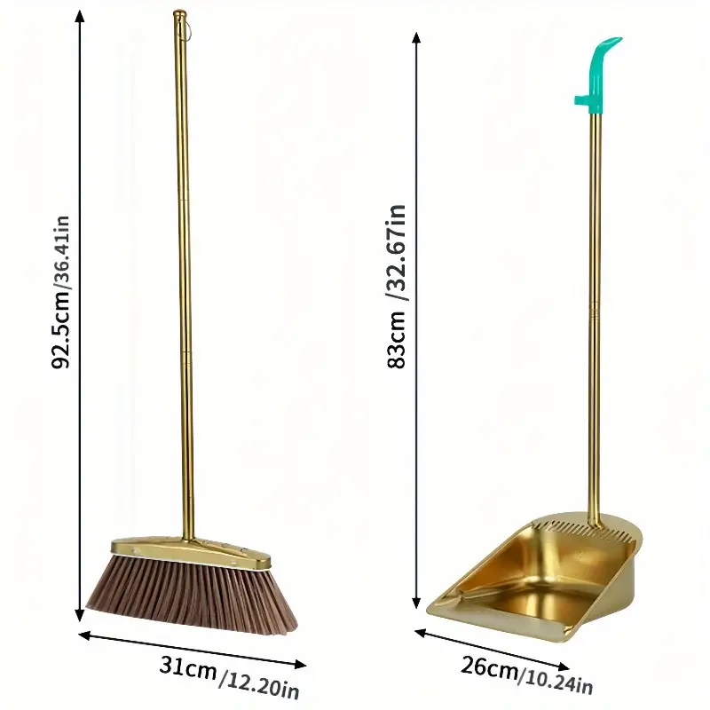 Set Premium Escoba y Recogedor