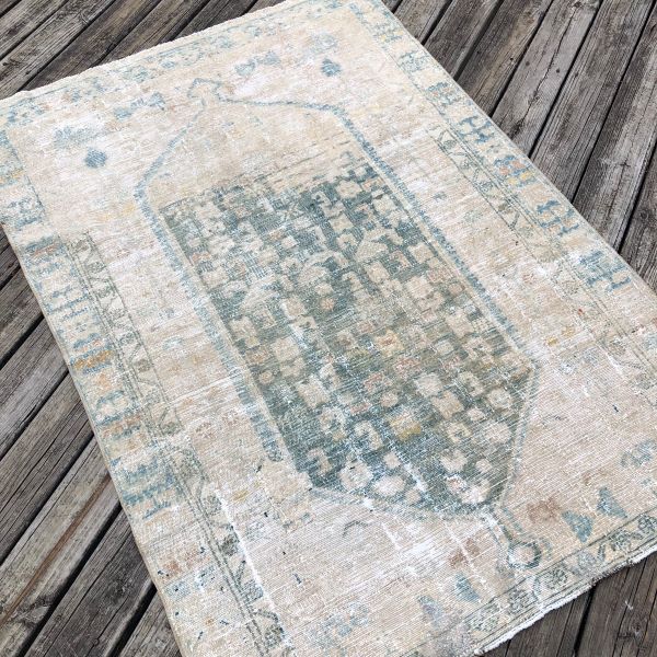 4x6 Worn Persian Rug