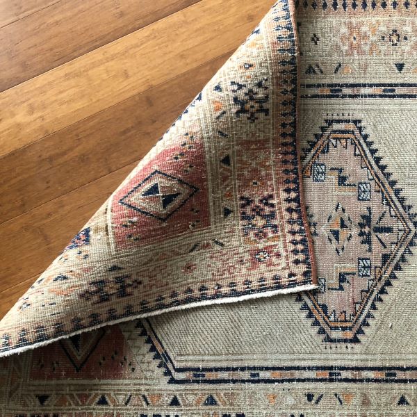 3x5 Beige Serape Rug