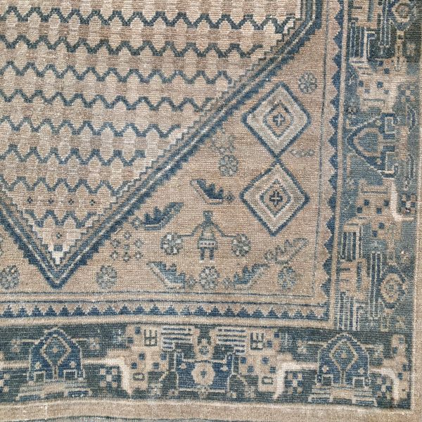 4x7 Faded Blue Rug