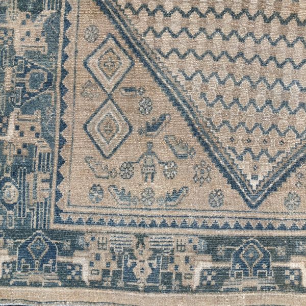 4x7 Faded Blue Rug